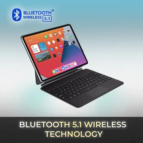 Adesso EasyTouch Folio 7020 Bluetooth Keyboard for iPad Pro 12.9 In. - Image 3
