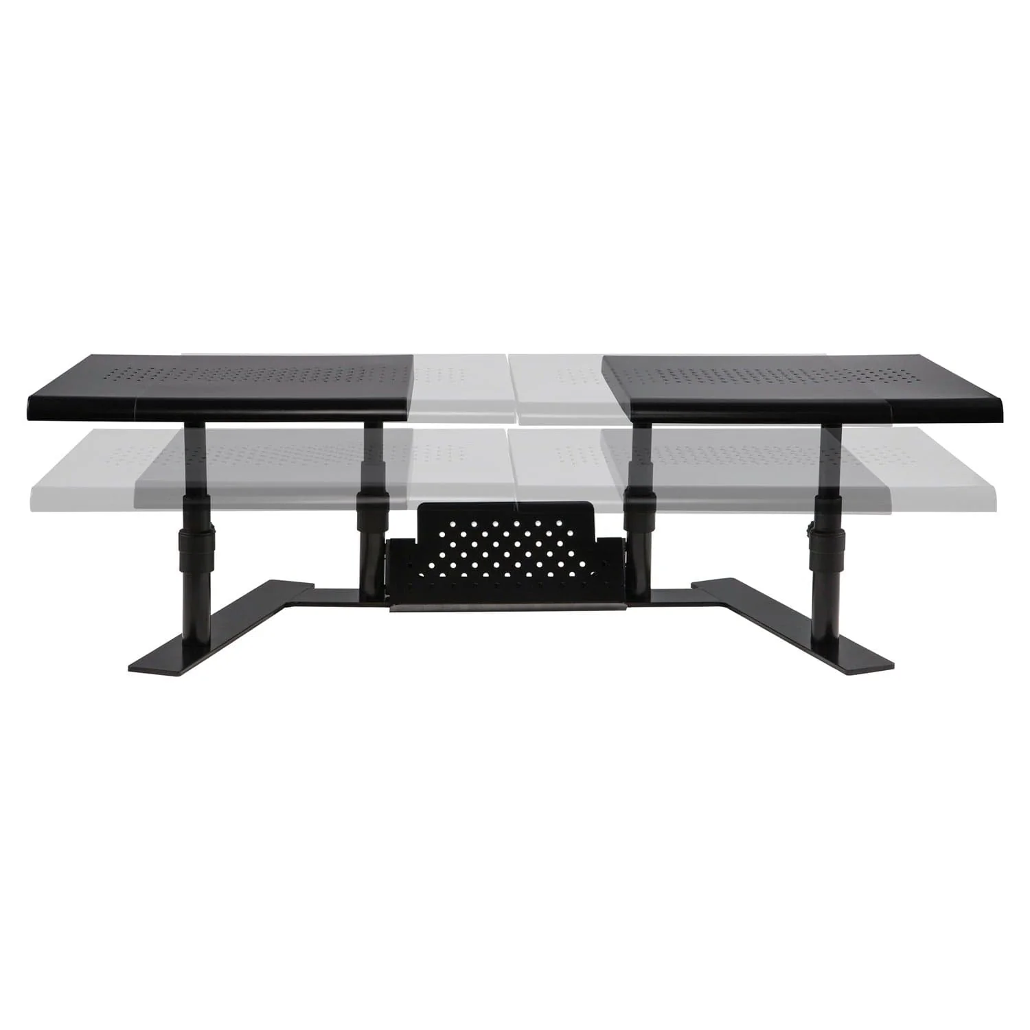 Allsop Metal Art ErgoTwin Dual Monitor Stand - Image 2