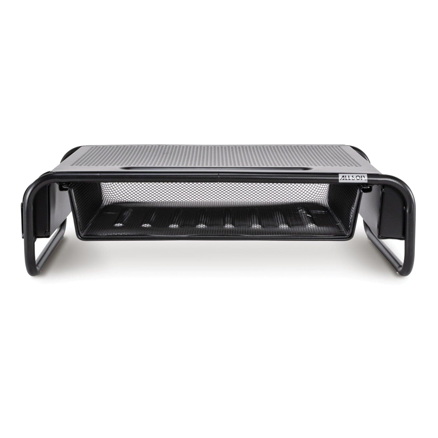 Allsop Metal Art Organizer 5 Monitor/Laptop/Printer Stand with Built-In Sliding Drawer - Image 4