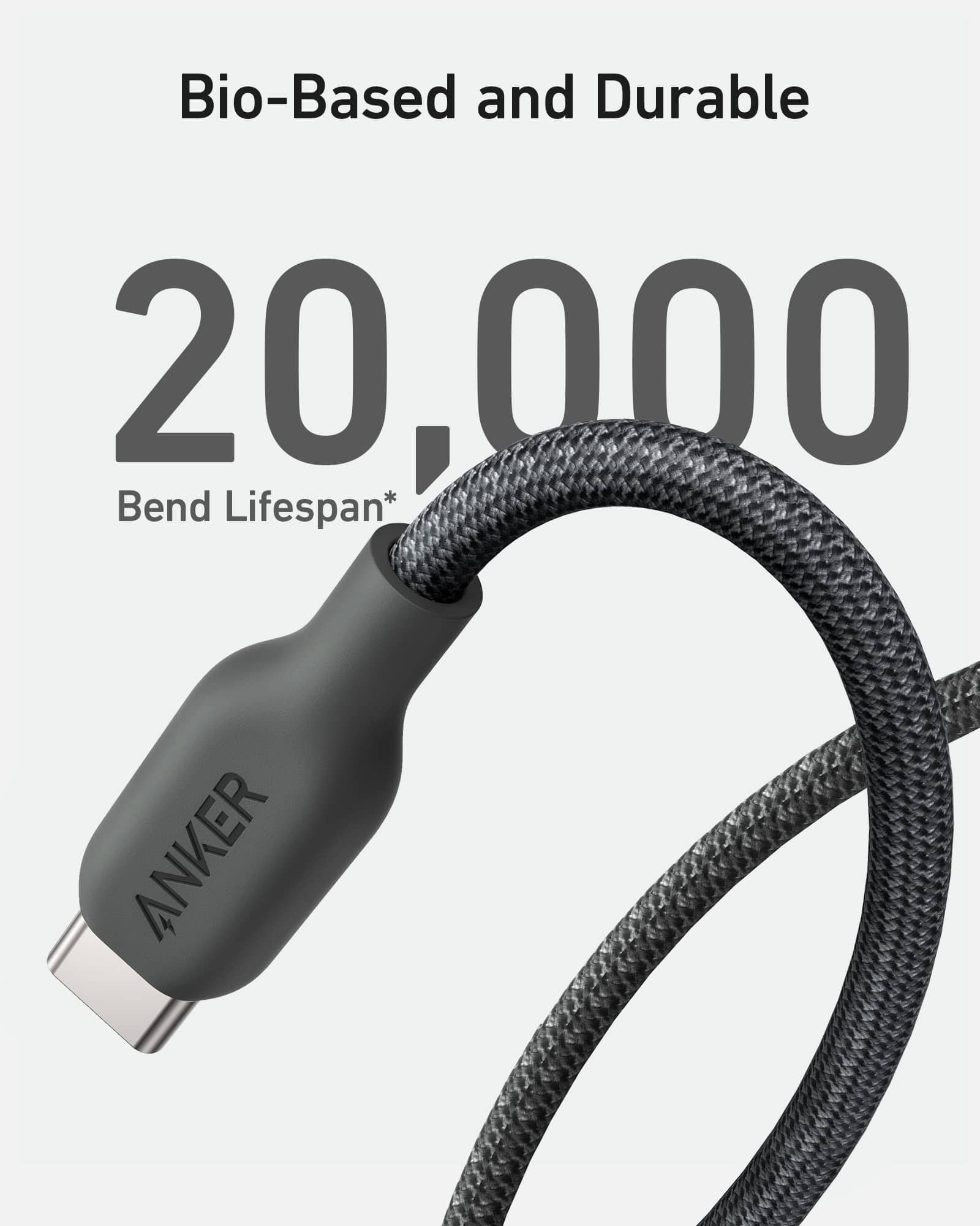Anker <b>543</b> USB C to USB C Cable (240W, 10 ft) - Image 6