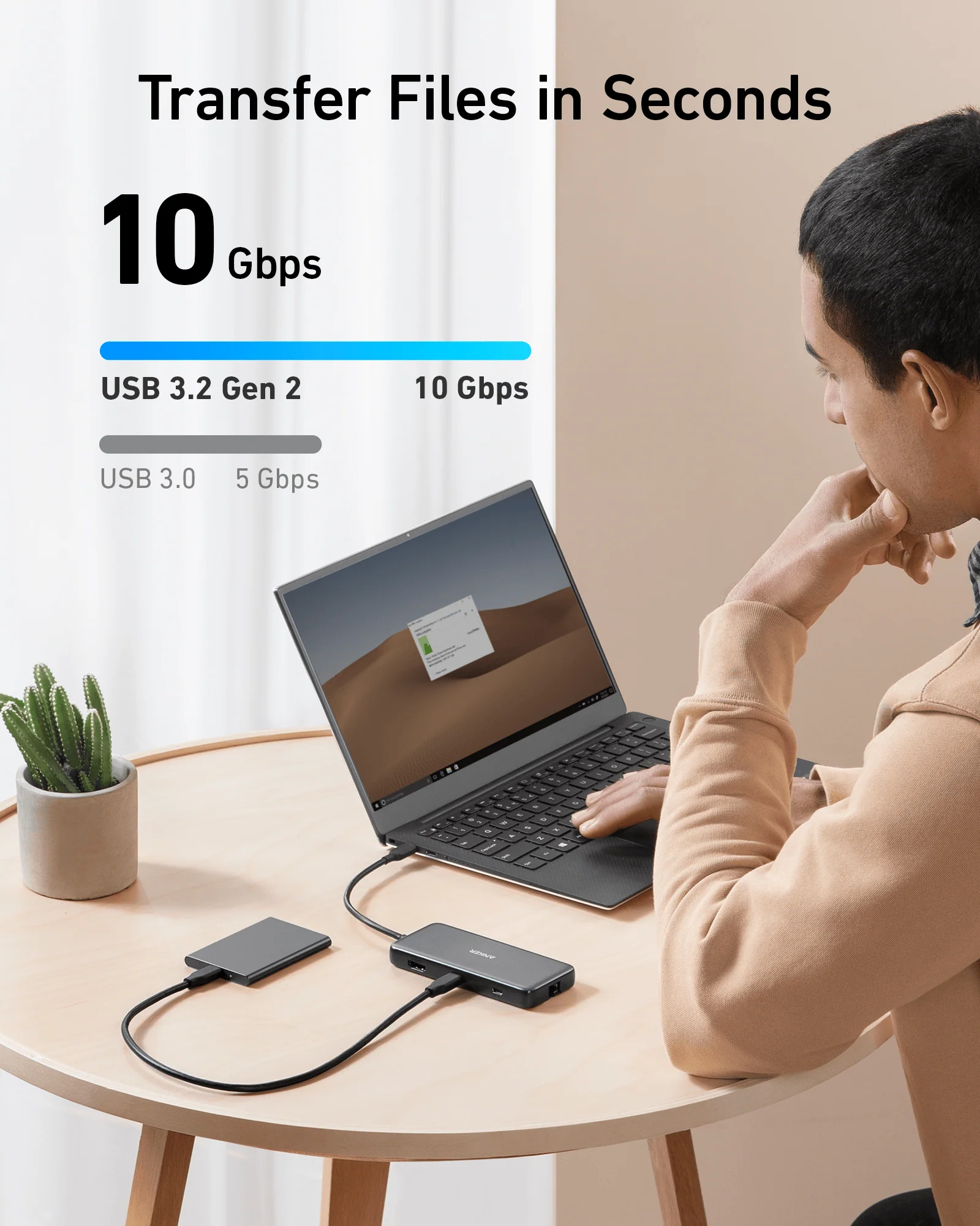 Anker <b>555</b> USB-C Hub (8-in-1) - Image 3