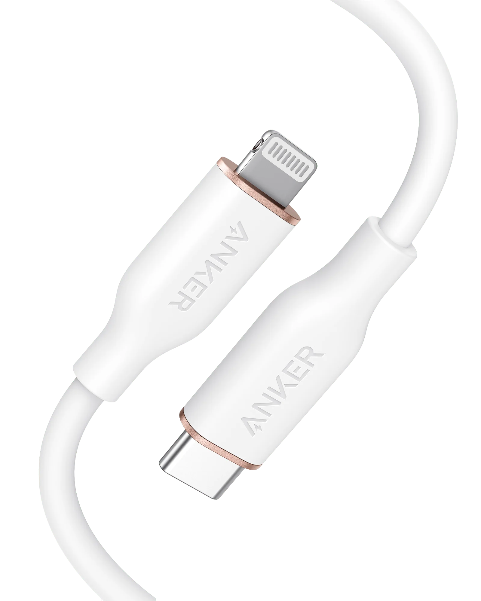 Anker <b>641</b> USB-C to Lightning Cable (Flow, 3 ft Silicone) - Image 7