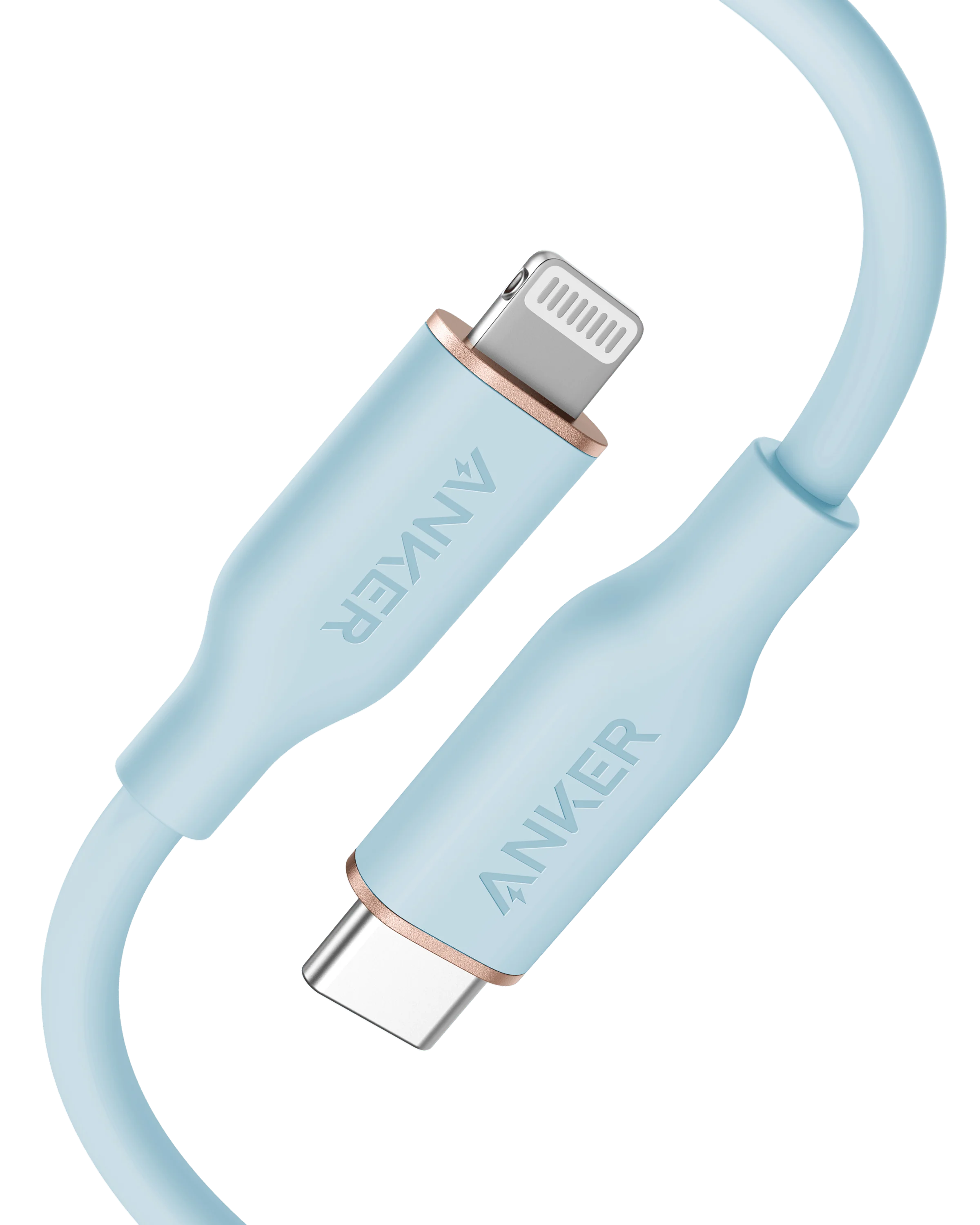 Anker <b>641</b> USB-C to Lightning Cable (Flow, Silicone) - Image 13