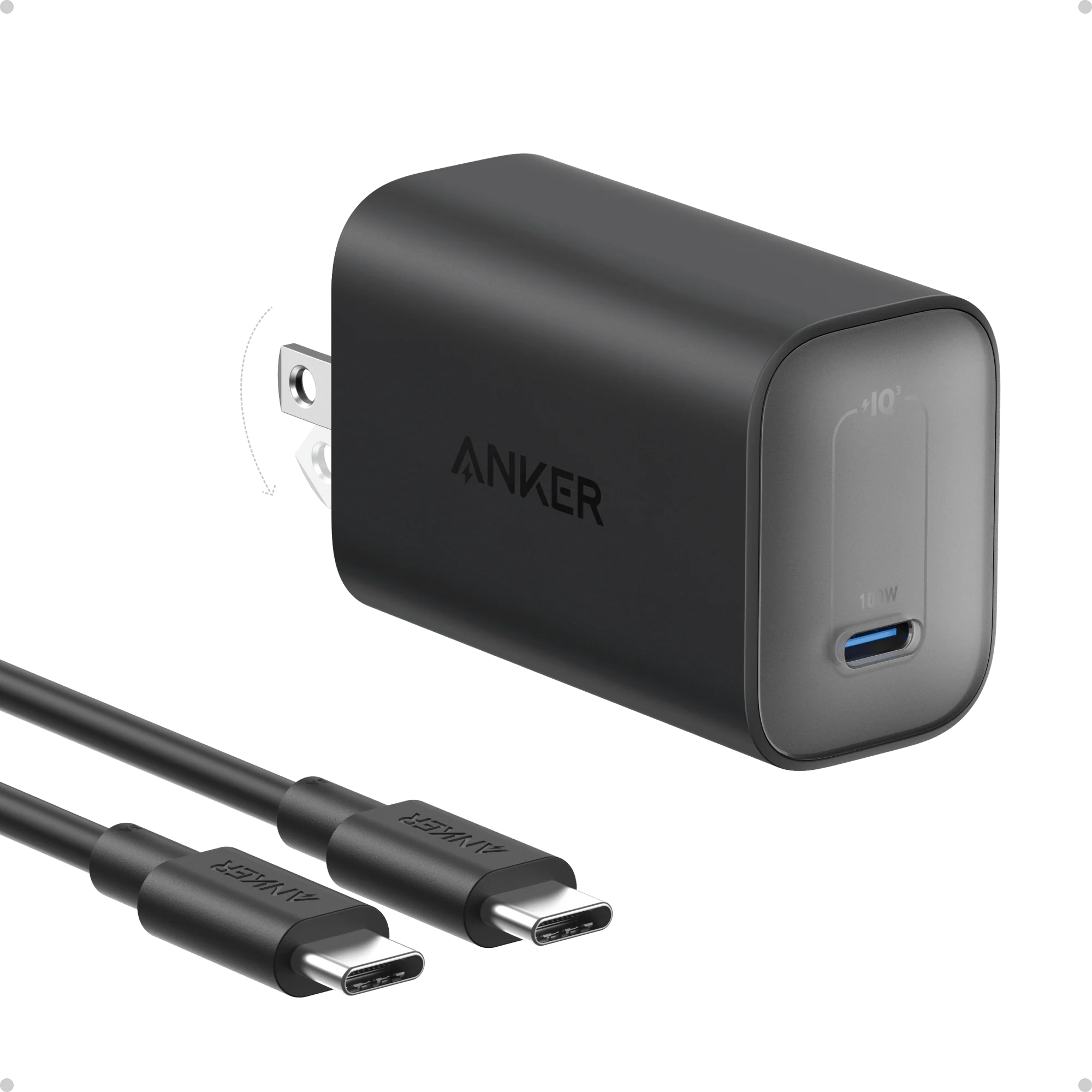 Anker Nano Charger (100W) with USB-C Cable