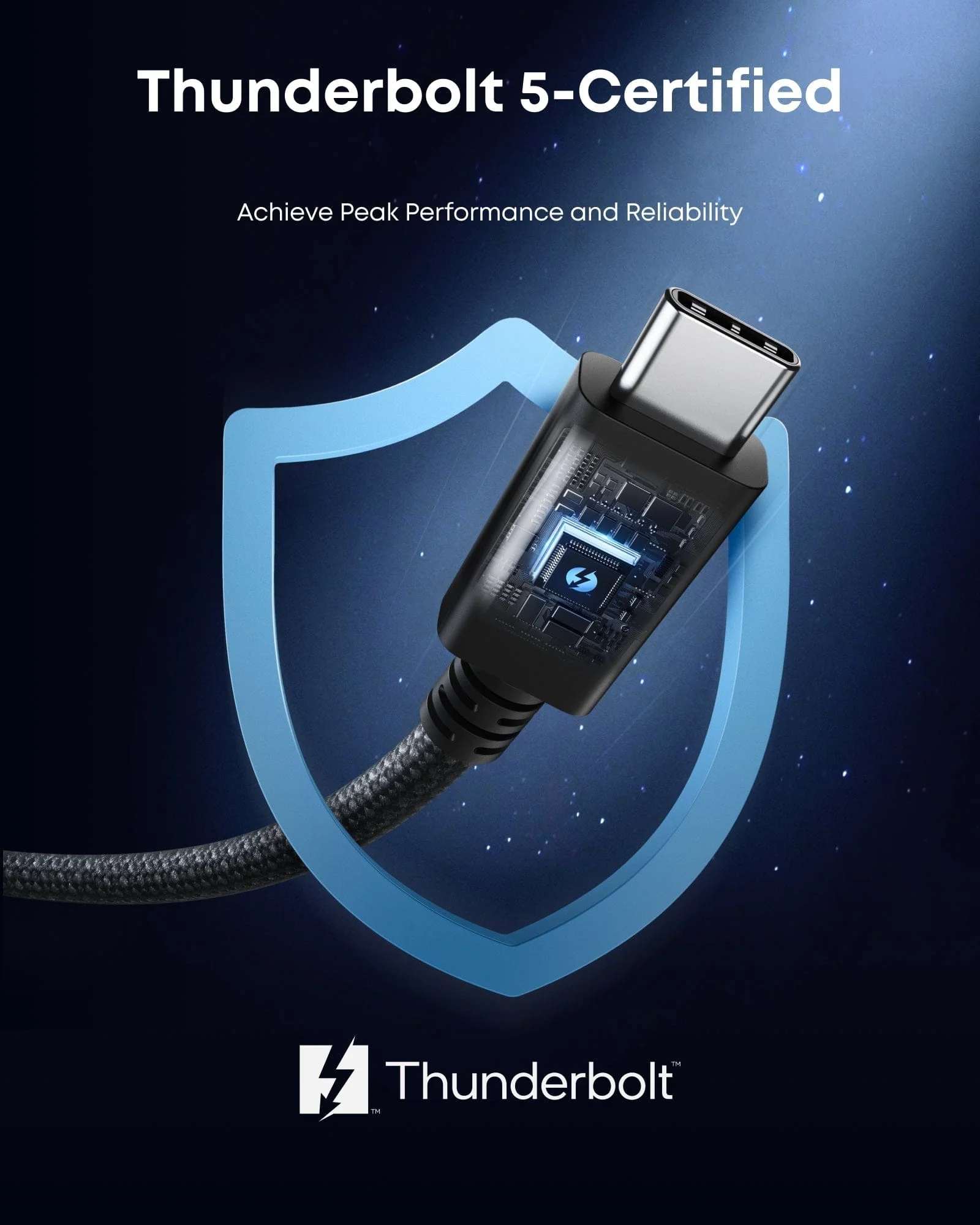 Anker Prime Thunderbolt 5 Cable (3.3 ft, 80Gbps, 240W) - Image 13