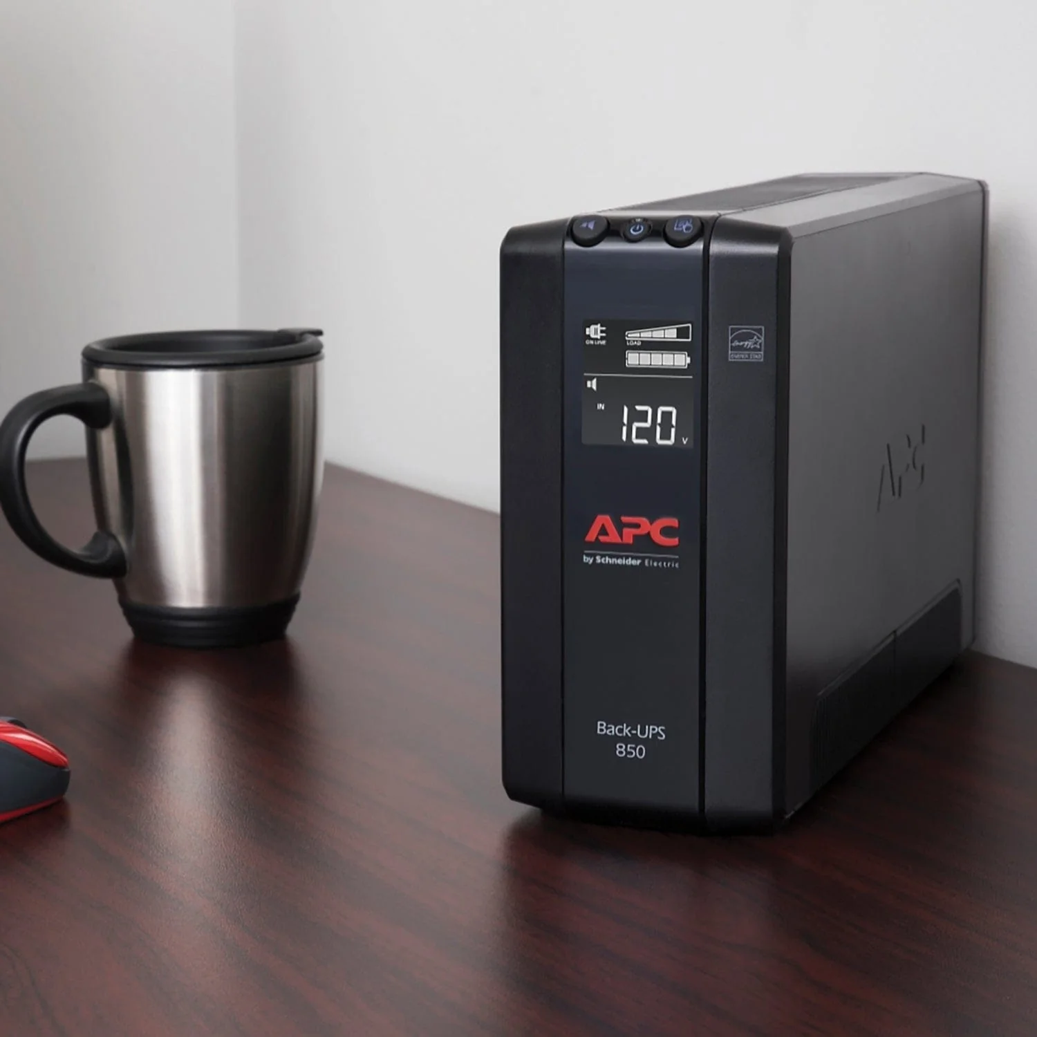 APC Back-UPS Pro 510-Watt 8-Outlet Compact Battery Back-Up and Surge Protector - Image 3