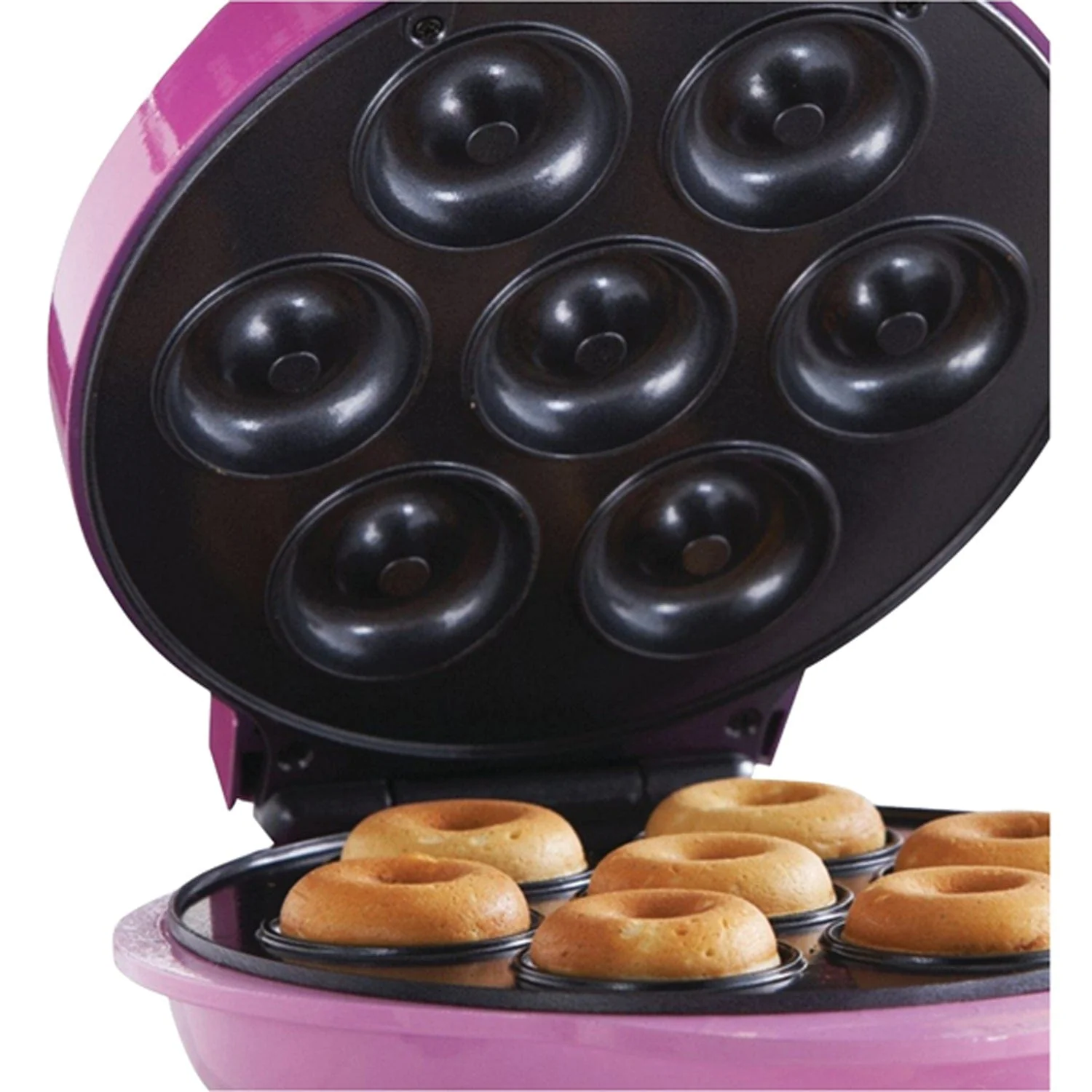 Brentwood Just For Fun Electric 7-Hole Nonstick Mini Donut Maker - Image 5