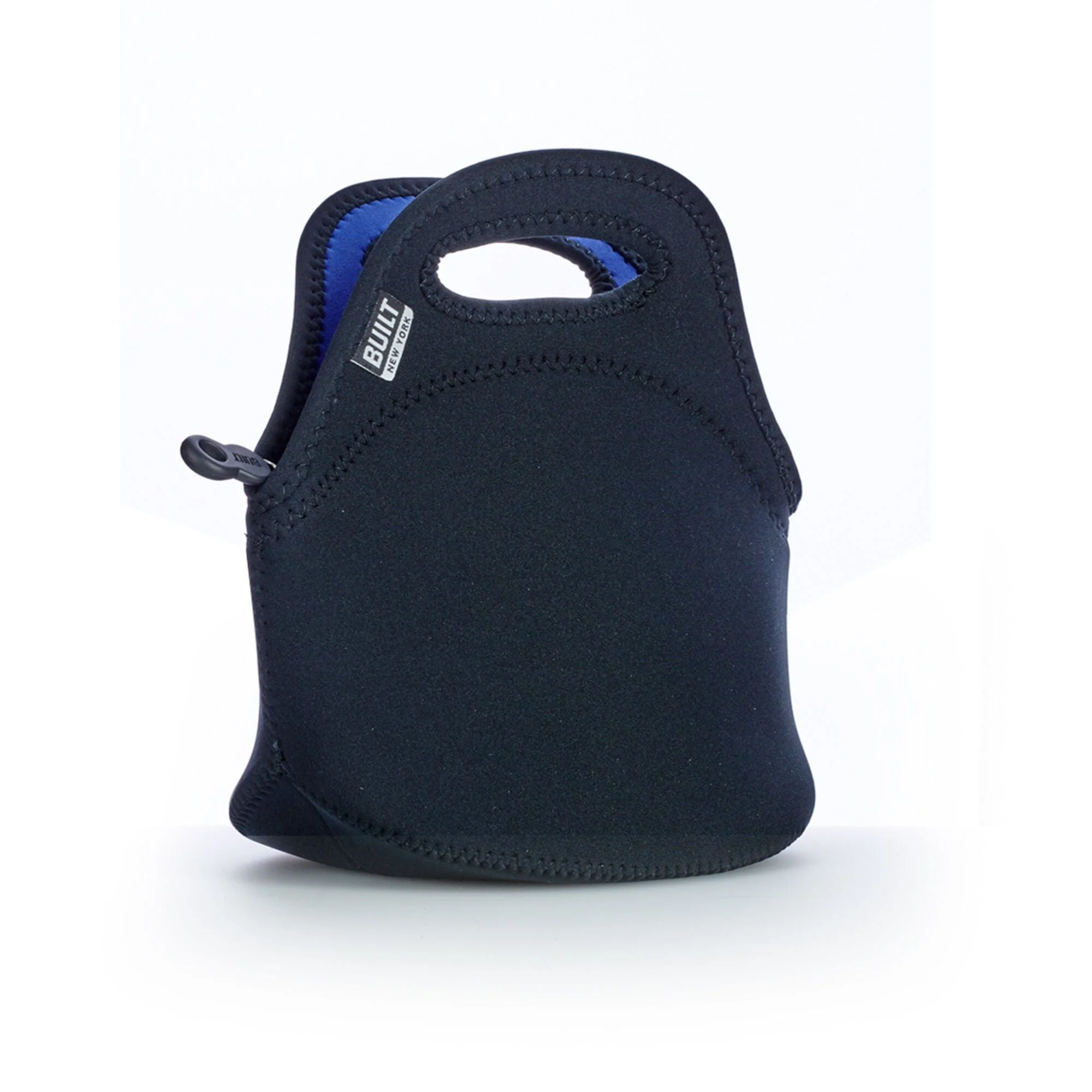 Built Gourmet Getaway Soft Neoprene Lunch Tote Bag - Lightweight, Insulated and Reusable, One Size, Black - Image 2