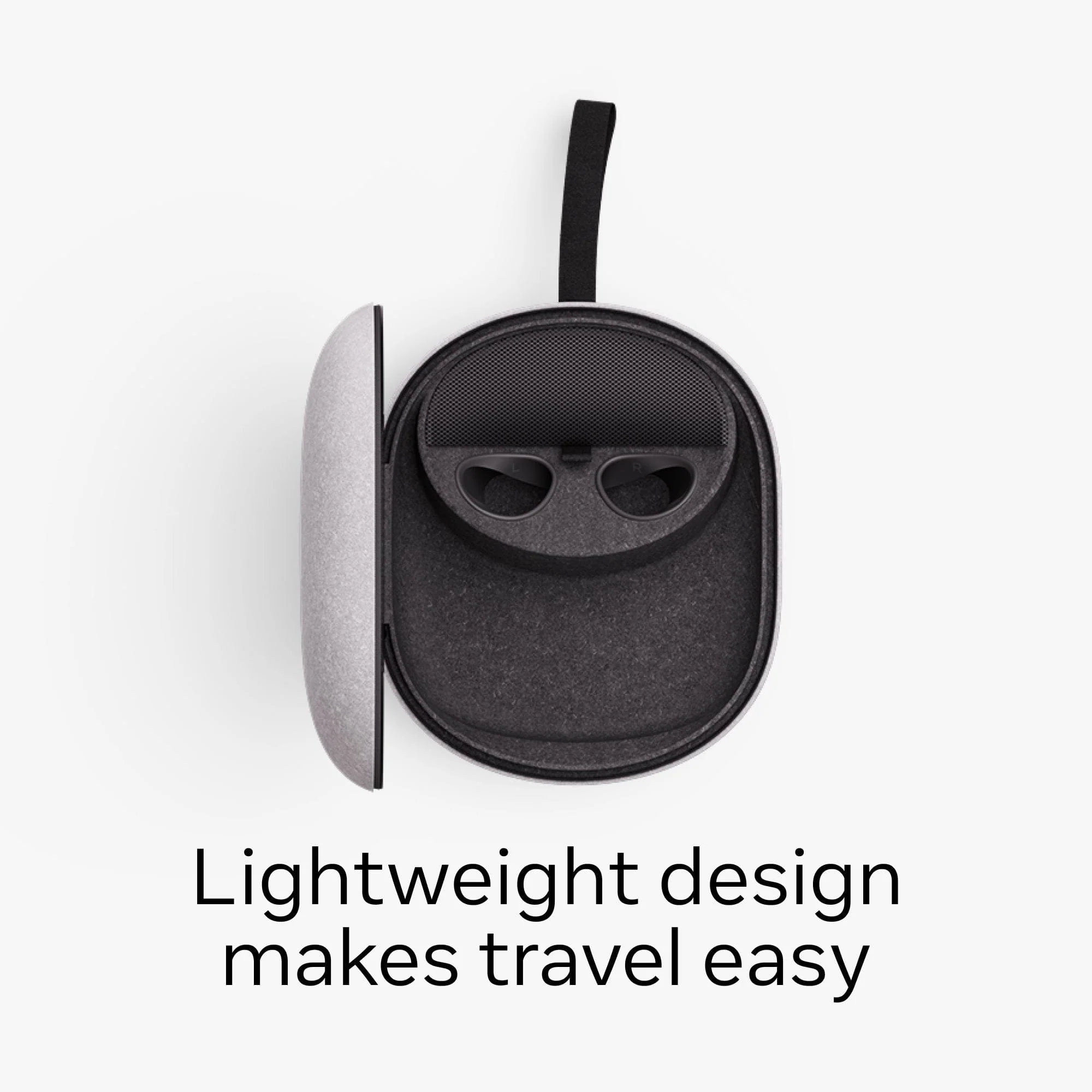 Meta Quest Compact Carrying Case — Works with Meta Quest 3/3S, Touch Plus Controller, Active Straps, Charging Cable, and Adapter - Image 2
