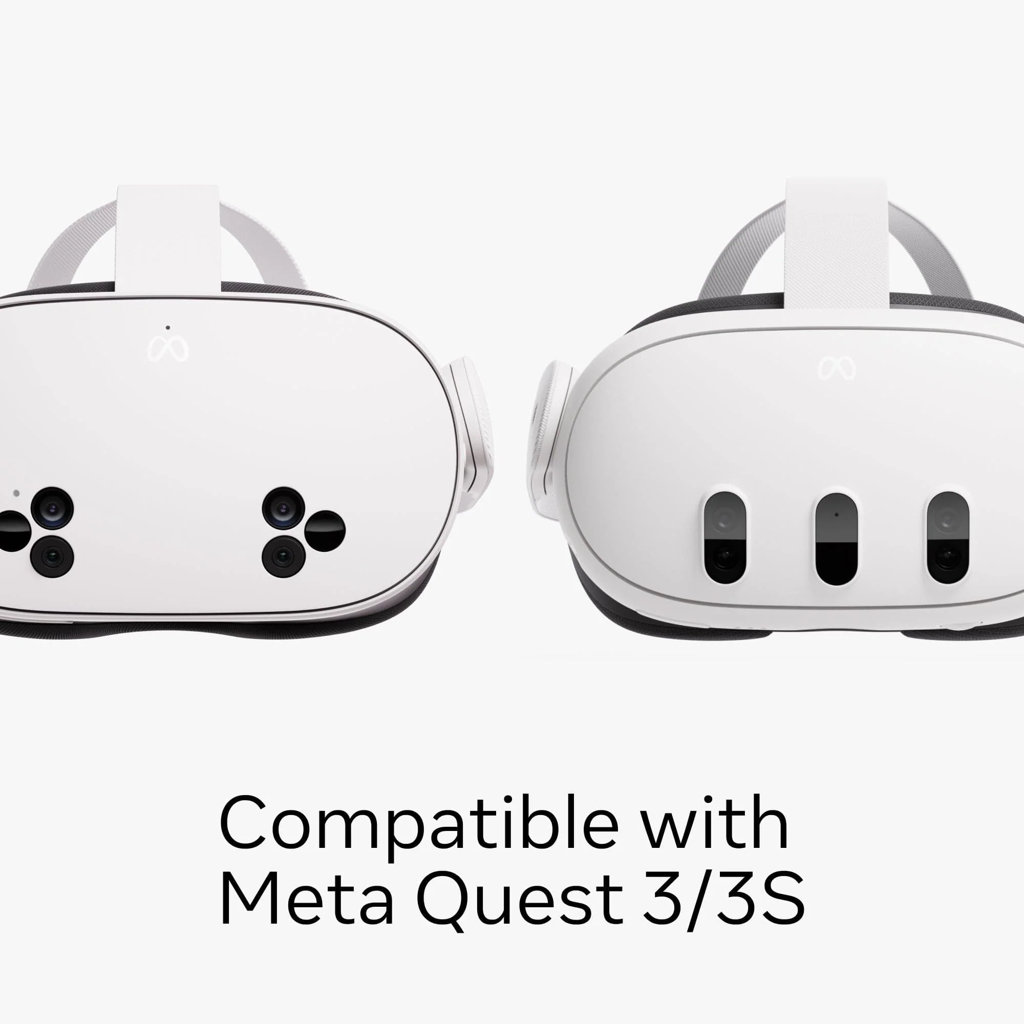 Meta Quest Compact Carrying Case — Works with Meta Quest 3/3S, Touch Plus Controller, Active Straps, Charging Cable, and Adapter - Image 4
