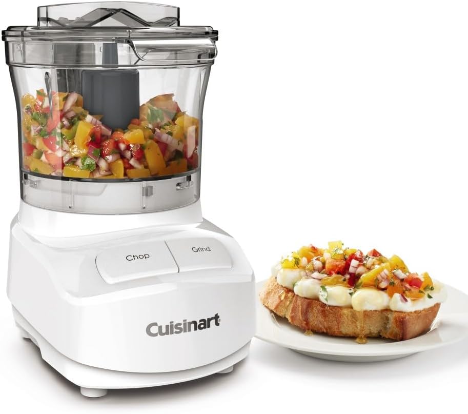 Cuisinart 3-Cup Mini Chopper, CCH-3, White - Certified Refurbished - Image 2