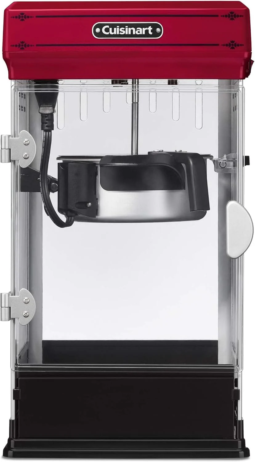 Cuisinart Classic-Style Popcorn Maker, Red - Certified Refurbished - Image 4