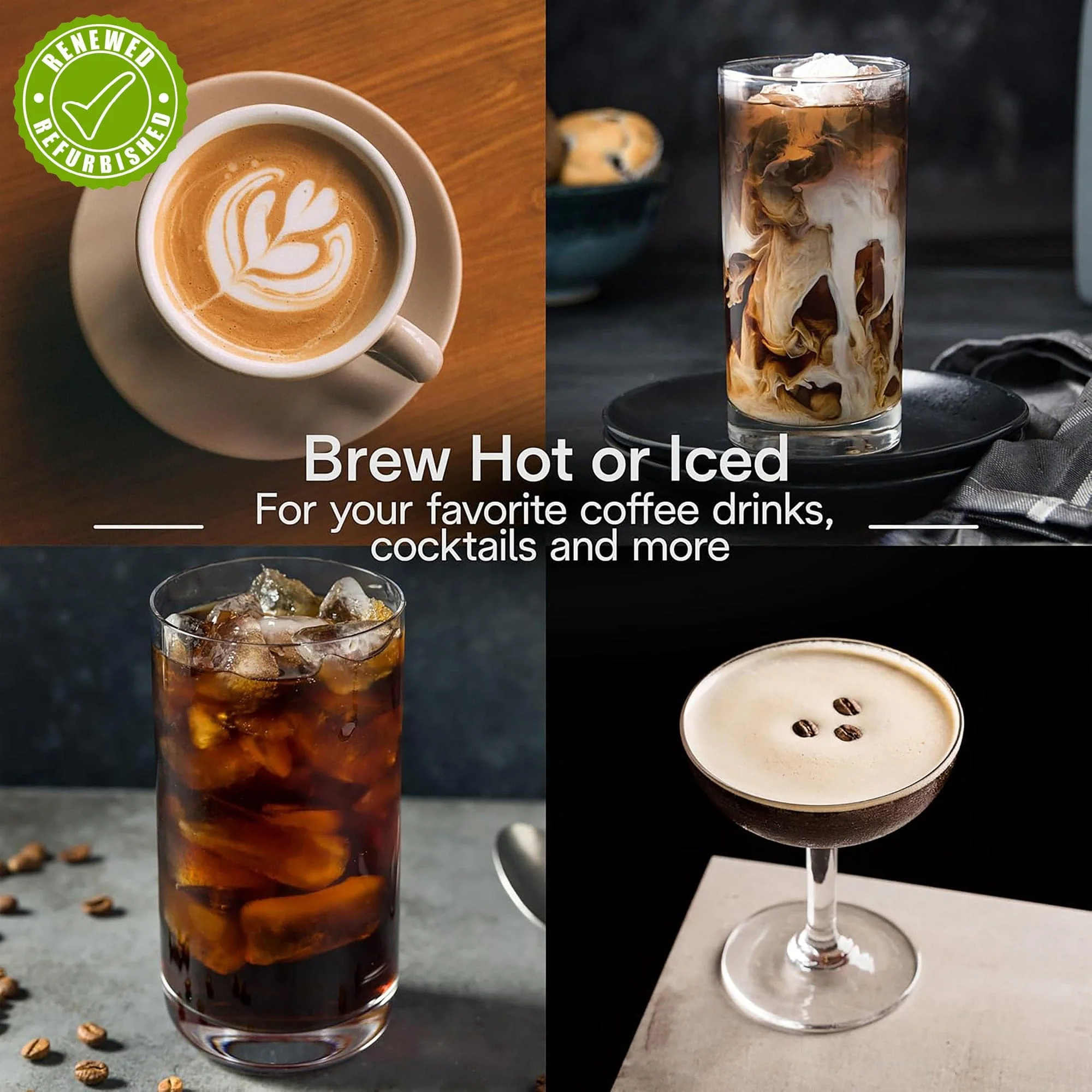 De'Longhi Eletta Explore Fully Automatic Espresso Machine with Cold Brew, ECAM45086S (Renewed) - Image 3