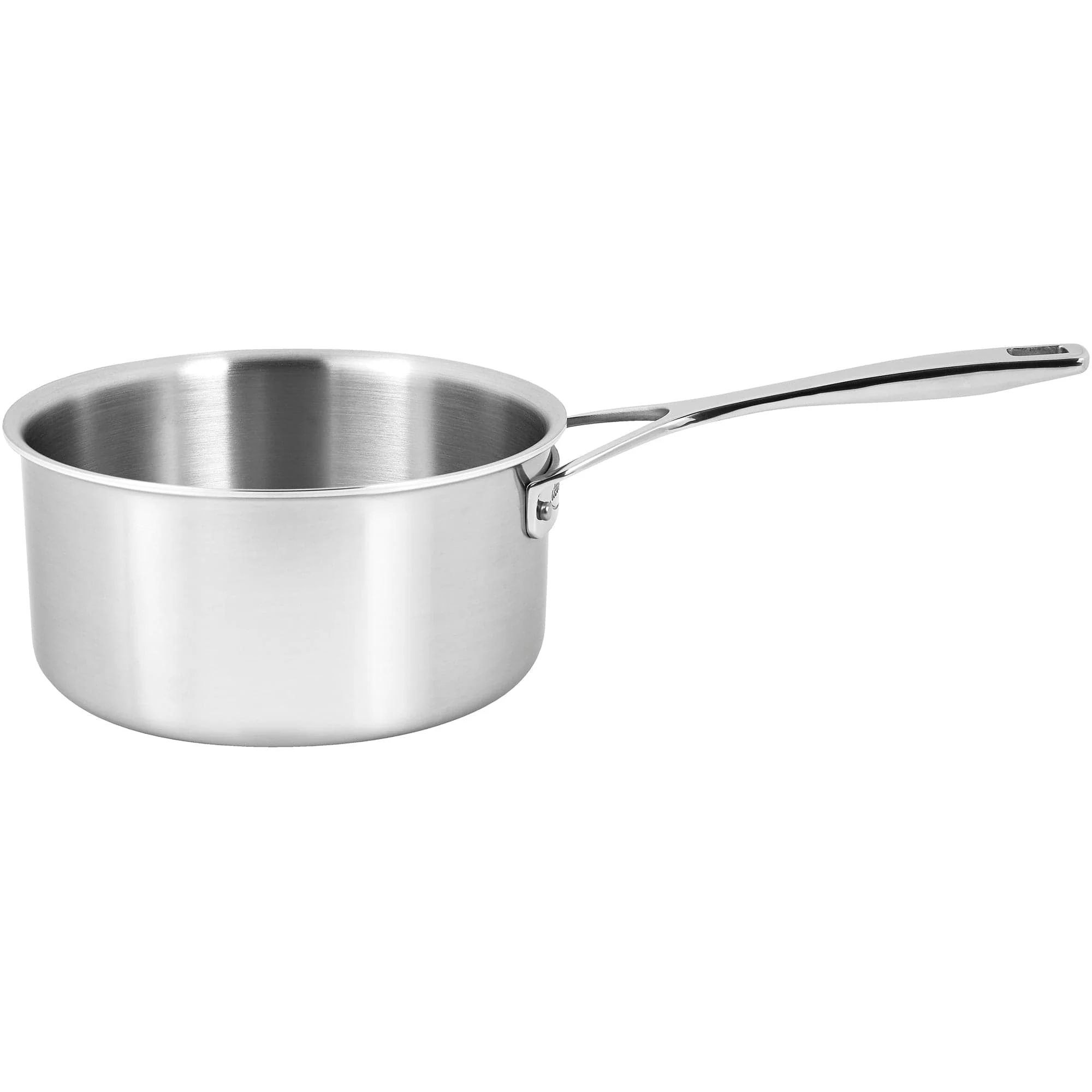 Demeyere Essential 5-ply 3-qt Stainless Steel Saucepan with Lid - Image 3