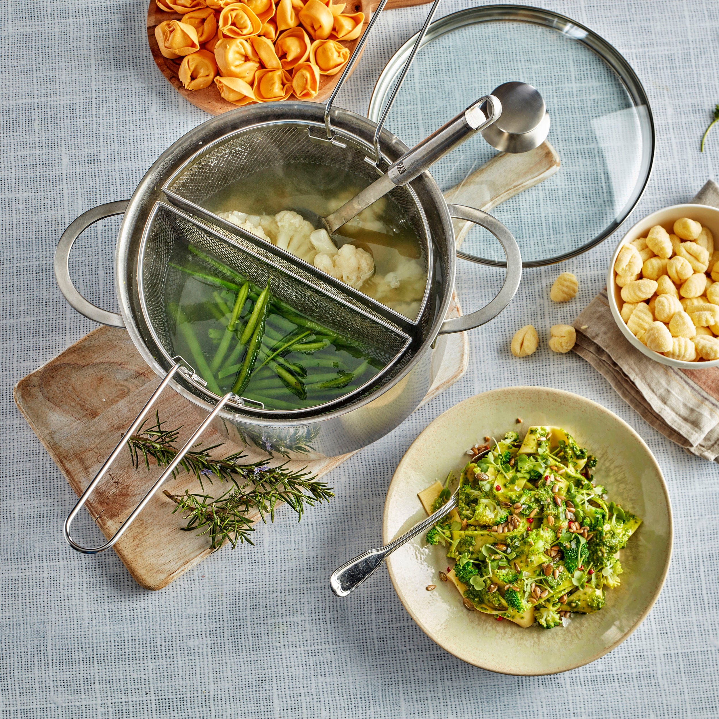 Demeyere Resto 8.5-qt Stainless Steel 7-In-1 Multi-Pot - Image 4