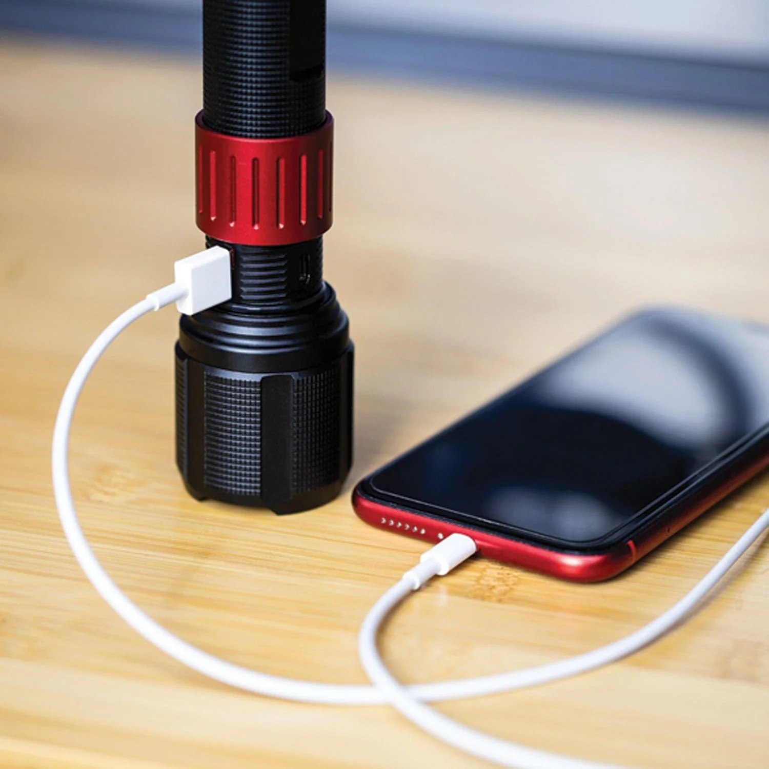 Dorcy 3,400-Lumen USB Rechargeable Flashlight with Power Bank - Image 5