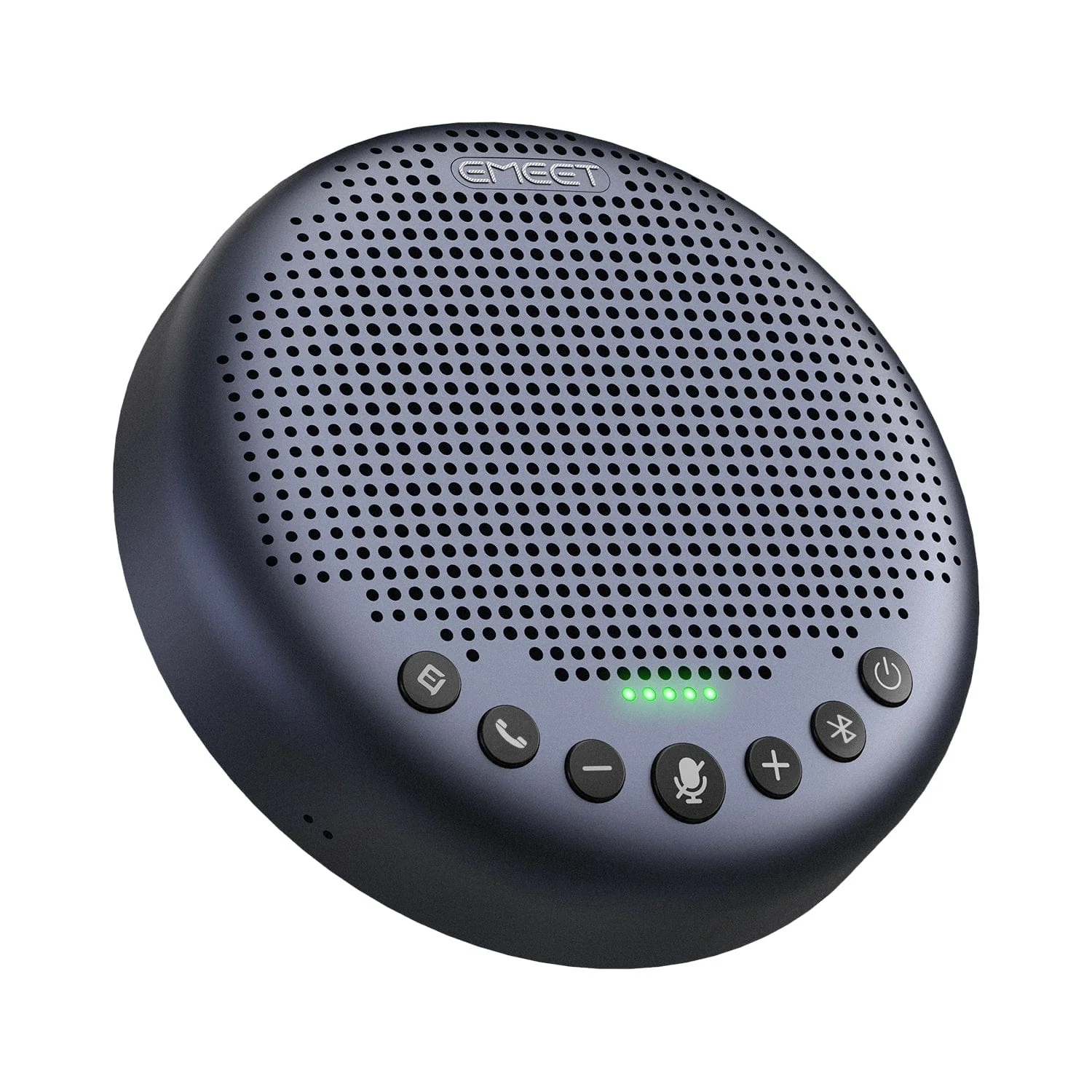 EMEET Luna Plus Speakerphone, 8 Noise Cancelling Mics, USB/Bluetooth/Dongle, Gray