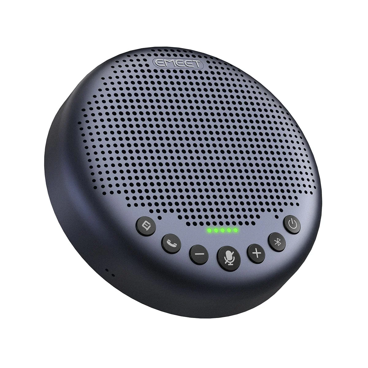 EMEET Luna Plus Speakerphone, 8 Noise Cancelling Mics, USB/Bluetooth/Dongle, Gray - Image 3