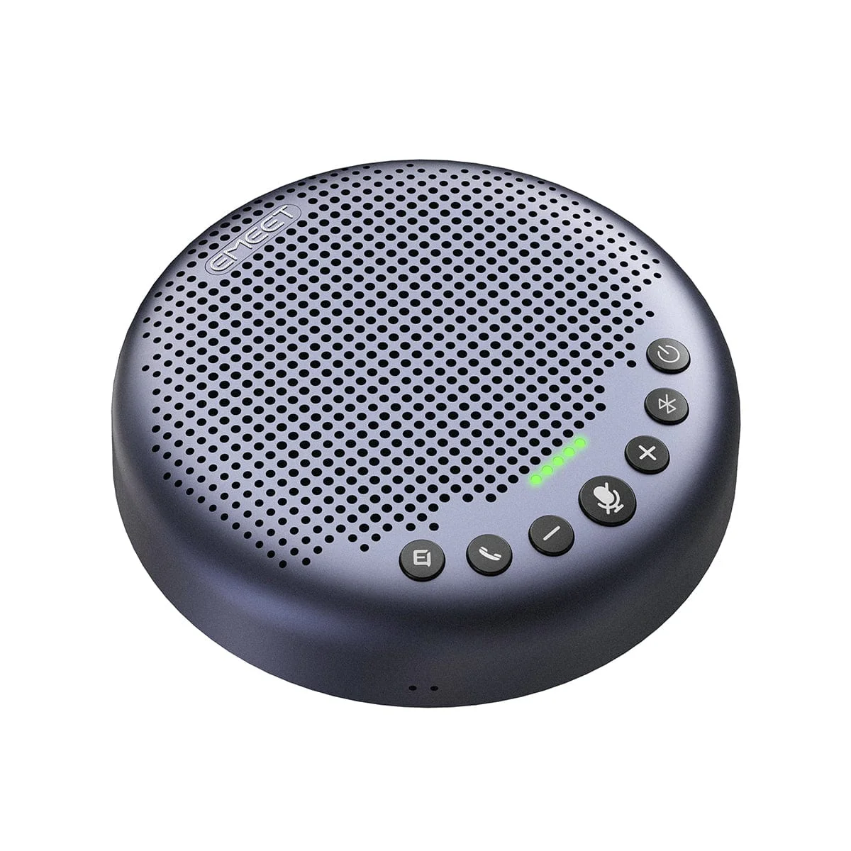 EMEET Luna Plus Speakerphone, 8 Noise Cancelling Mics, USB/Bluetooth/Dongle, Gray - Image 5