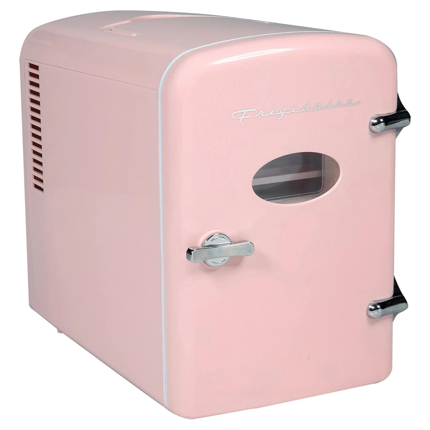 Frigidaire 0.5-Cu. Ft. Retro Portable Mini Fridge, Pink - Image 2