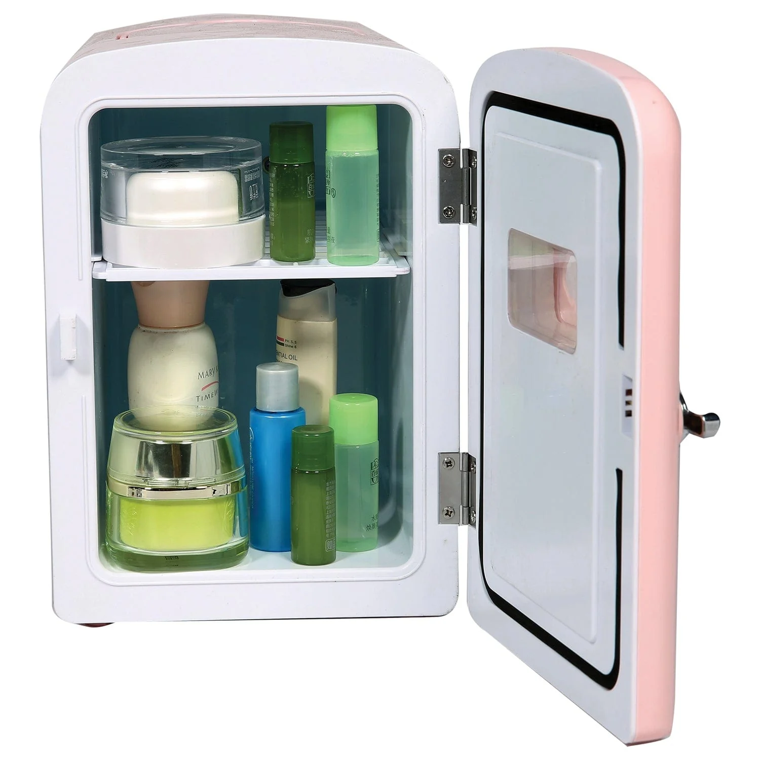 Frigidaire 0.5-Cu. Ft. Retro Portable Mini Fridge, Pink - Image 5