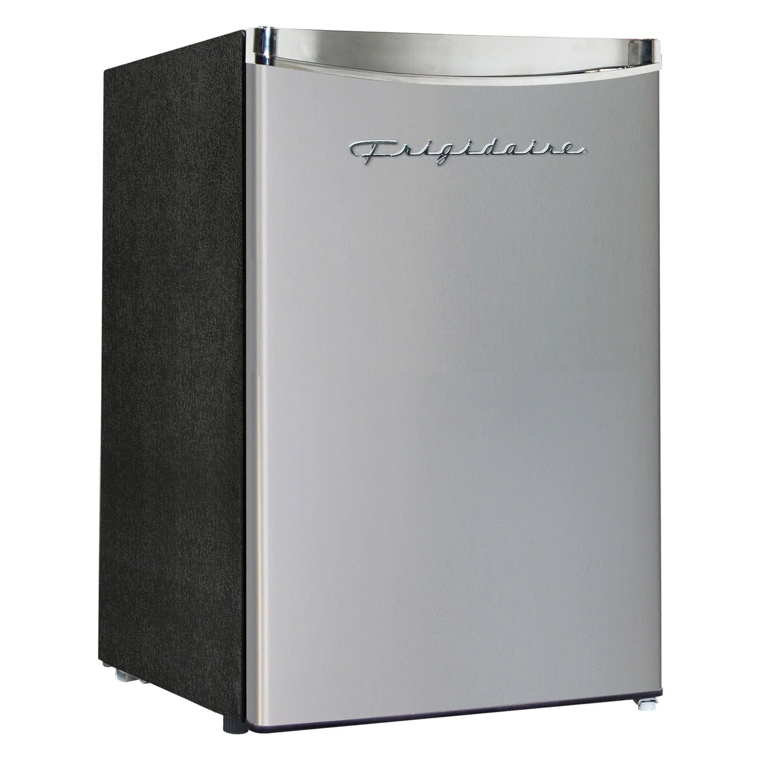 Frigidaire 2.5-Cu.-Ft. 65-Watt Compact Retro Platinum Stainless Steel Refrigerator - Image 2
