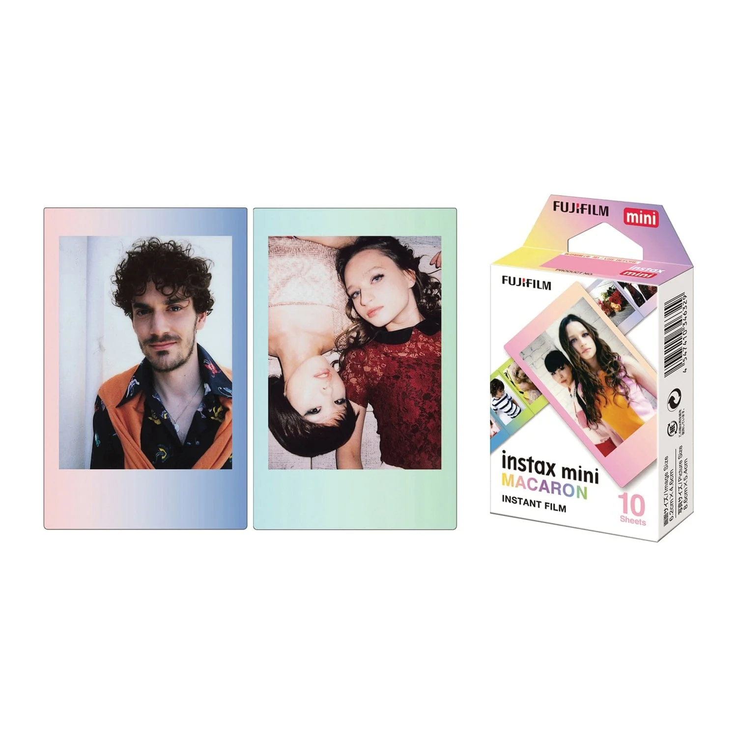 Fujifilm instax mini Macaron Film, 10 Sheets - Image 3