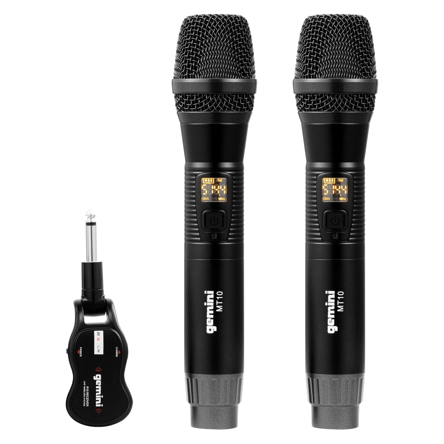 Gemini GMU-M200 UHF Dual Wireless Microphone System - Image 5