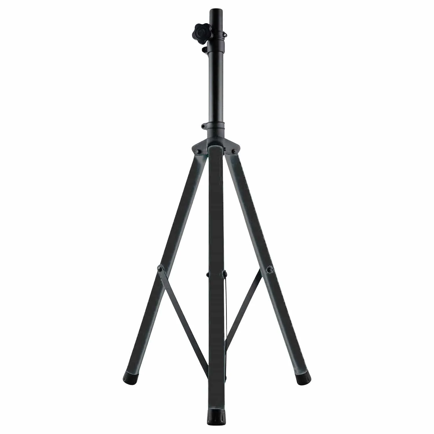 Gemini Professional Adjustable PA LED Speaker Stand with Remote, Black with Color-Changing Legs, STL-500