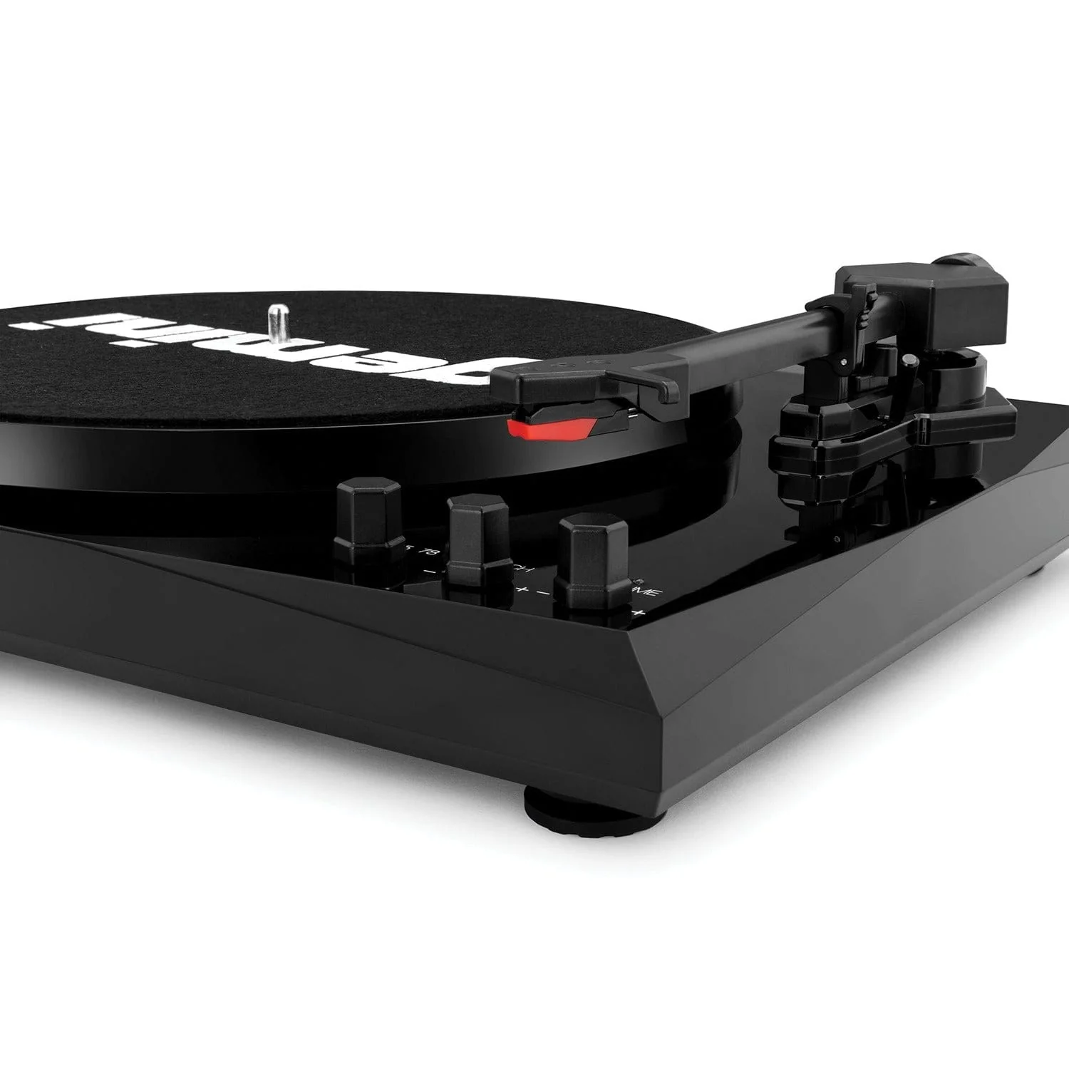Gemini TT-900B Belt-Drive 3-Speed Turntable System with Bluetooth and Stereo Speakers, Black - Image 5
