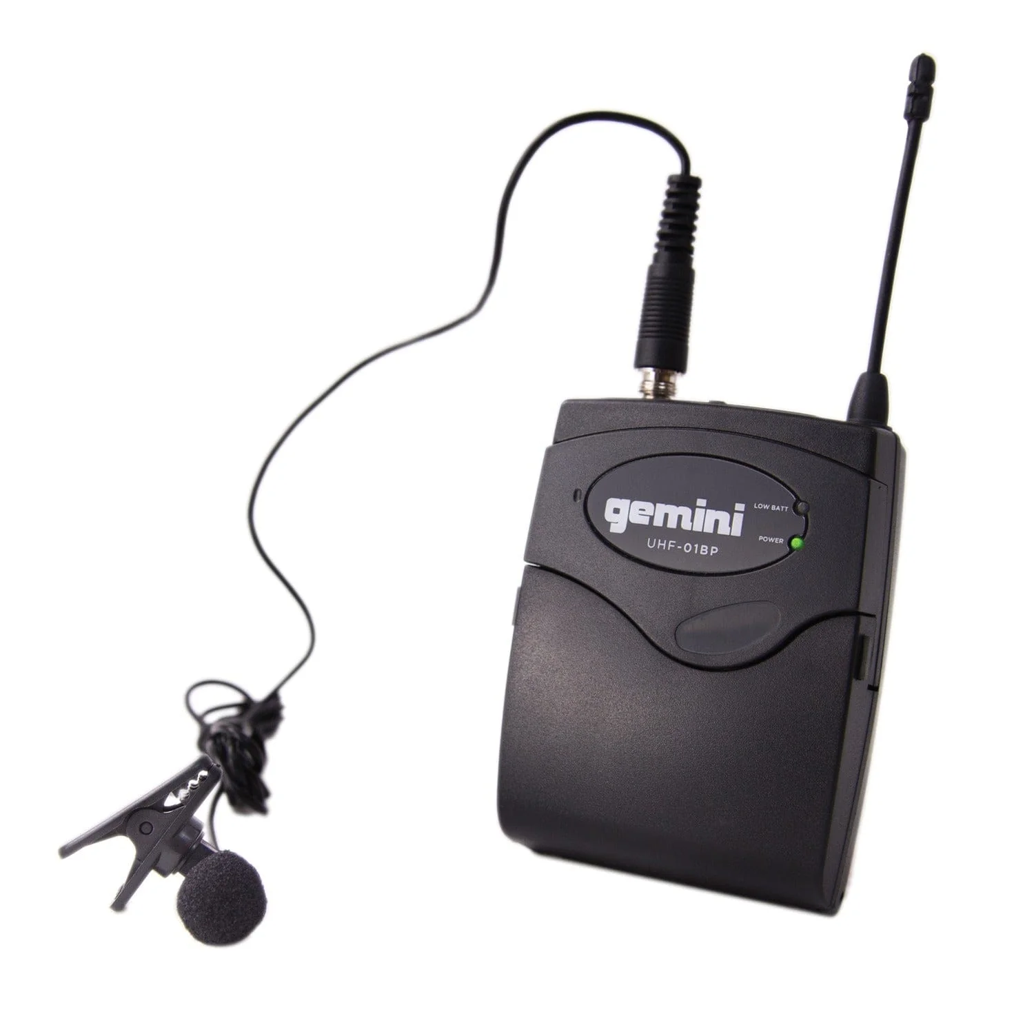 Gemini UHF-01HL-F2 UHF Single-Channel Wireless Microphone System with Headset and Lavalier Microphones - Image 4