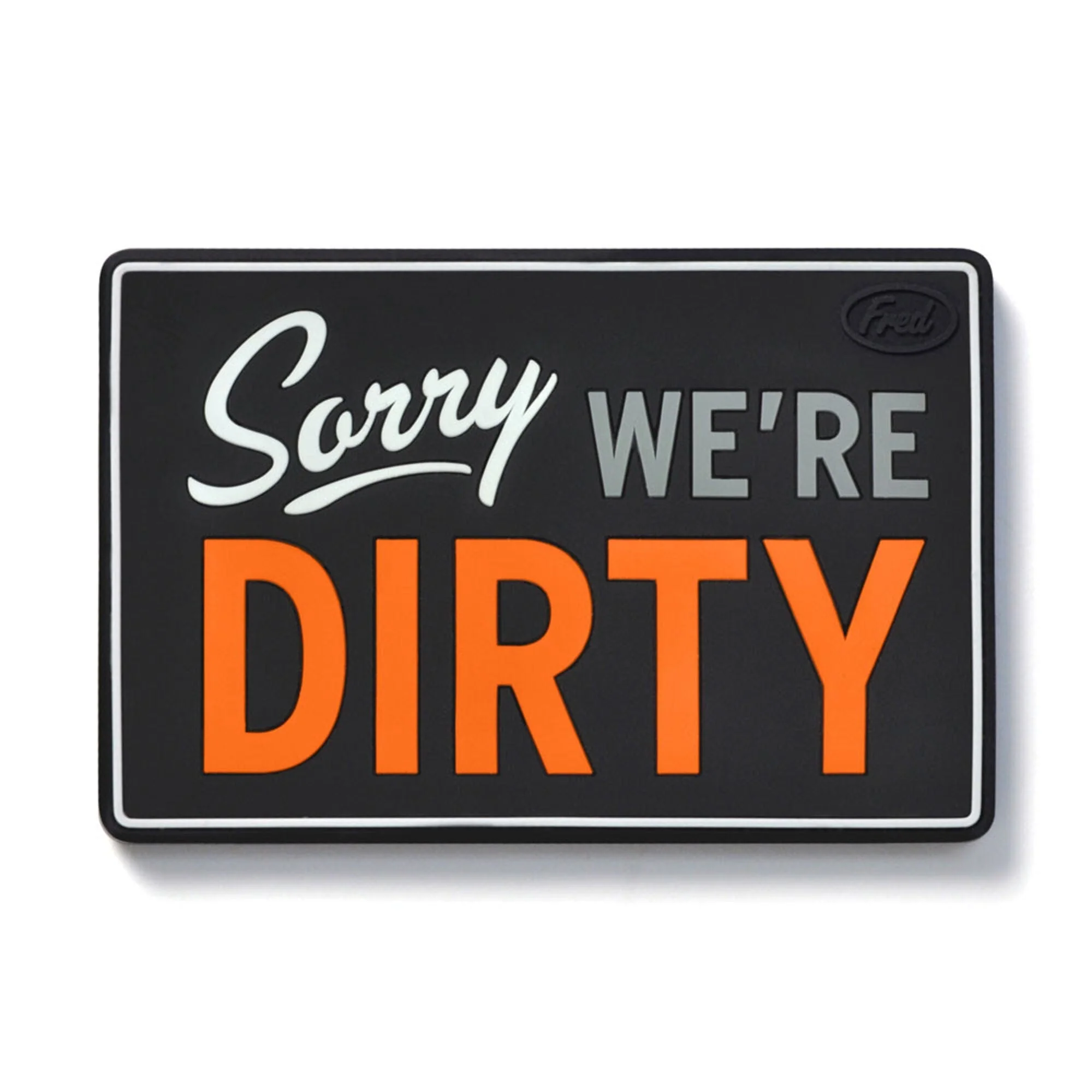 Genuine Fred FLIPSIDE Dishwasher Sign, Self-Adhesive Magnet, Kitchen Gadget - Image 2