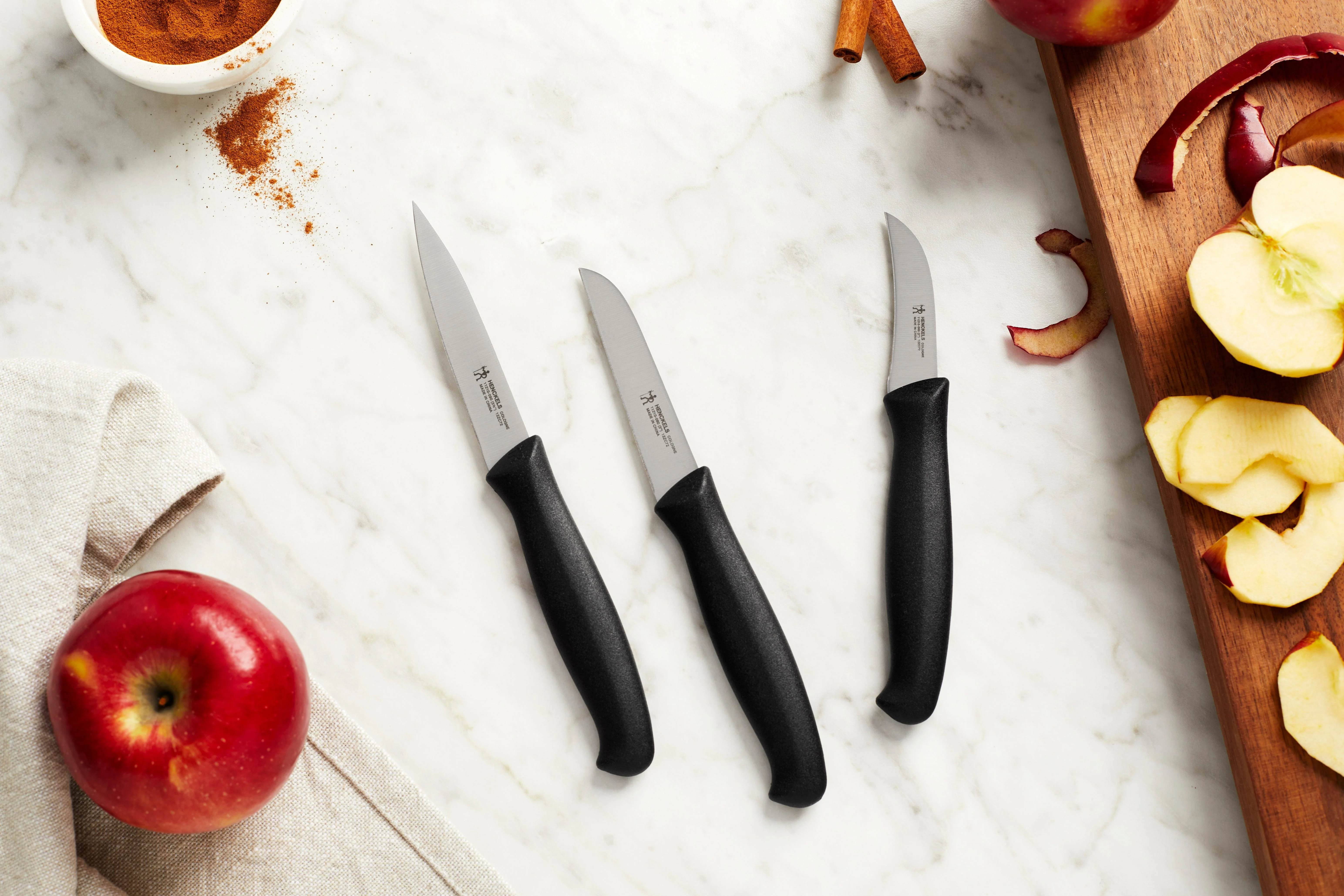 Henckels 3-pc Paring Knife Set - Black - Image 2
