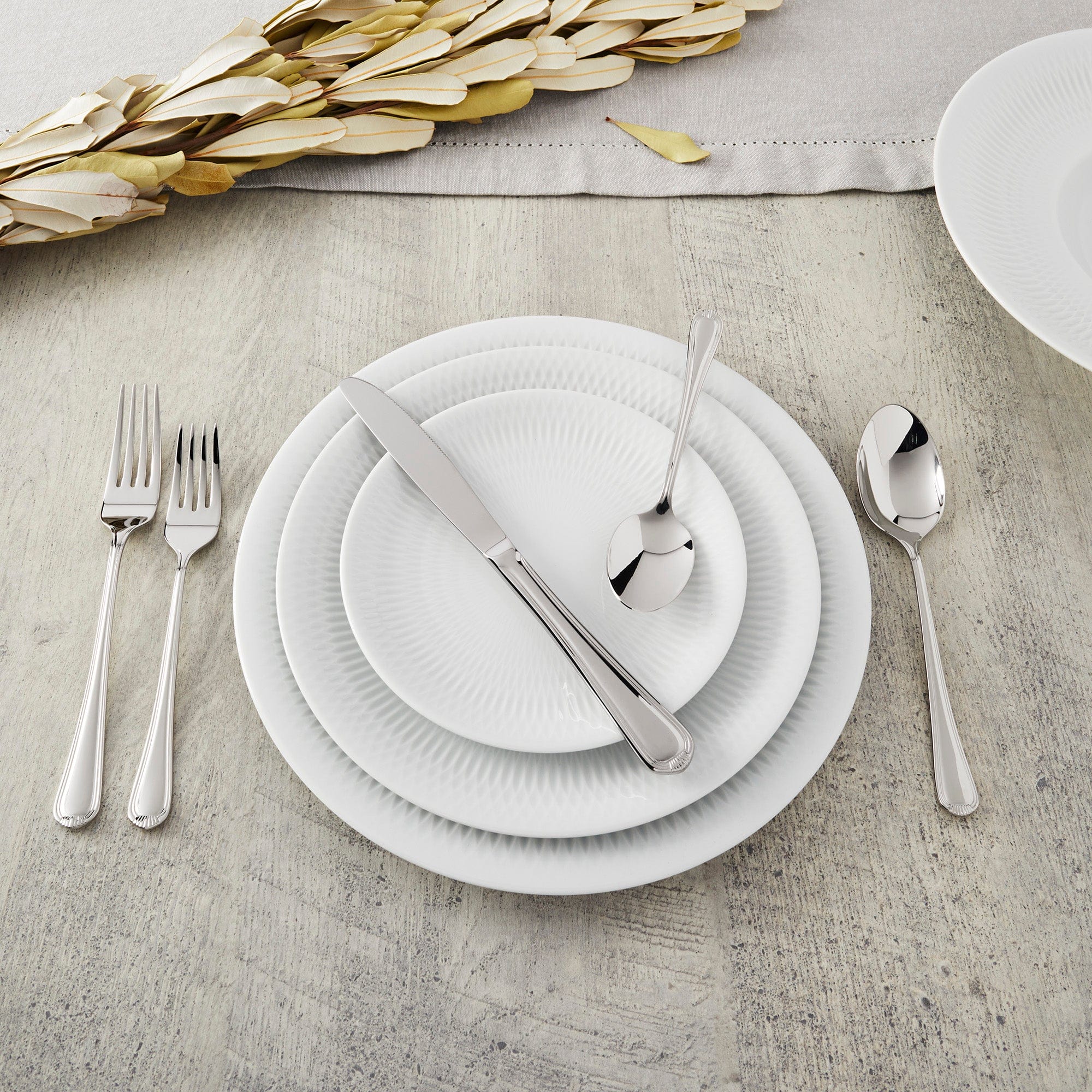 Henckels Alcea Flatware Set, 20-Piece, Silver - Image 2