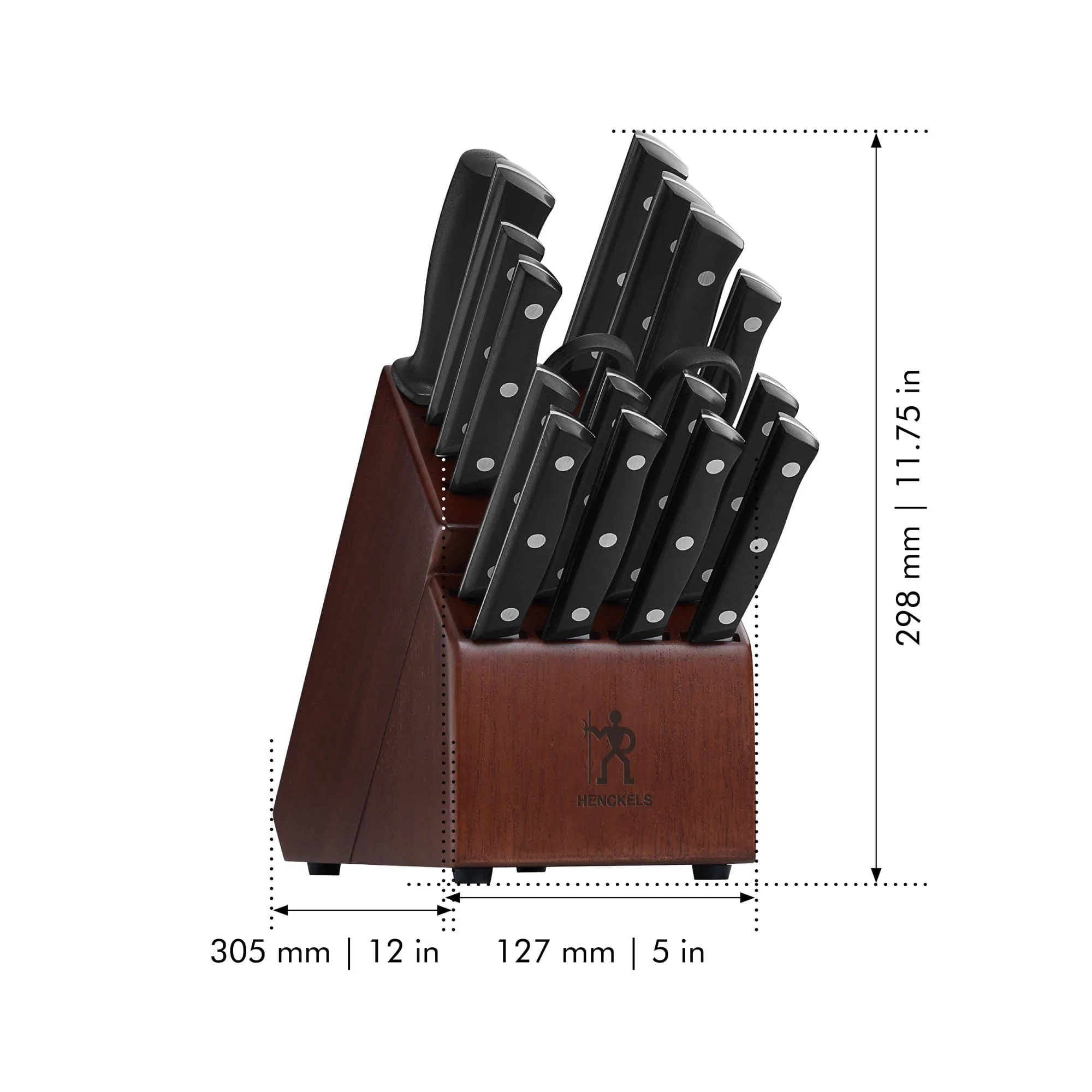 Henckels Dynamic 18-pc Knife Block Set - Image 3
