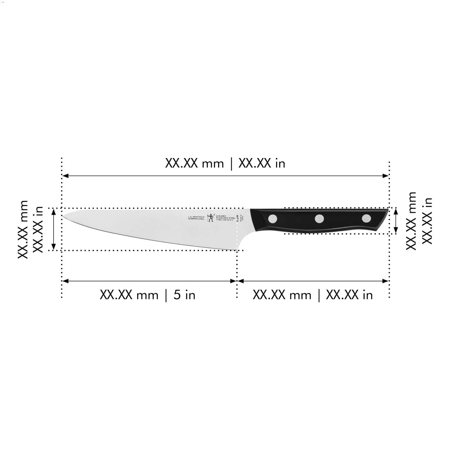 Henckels Dynamic 5.5-inch Prep Knife - Image 2
