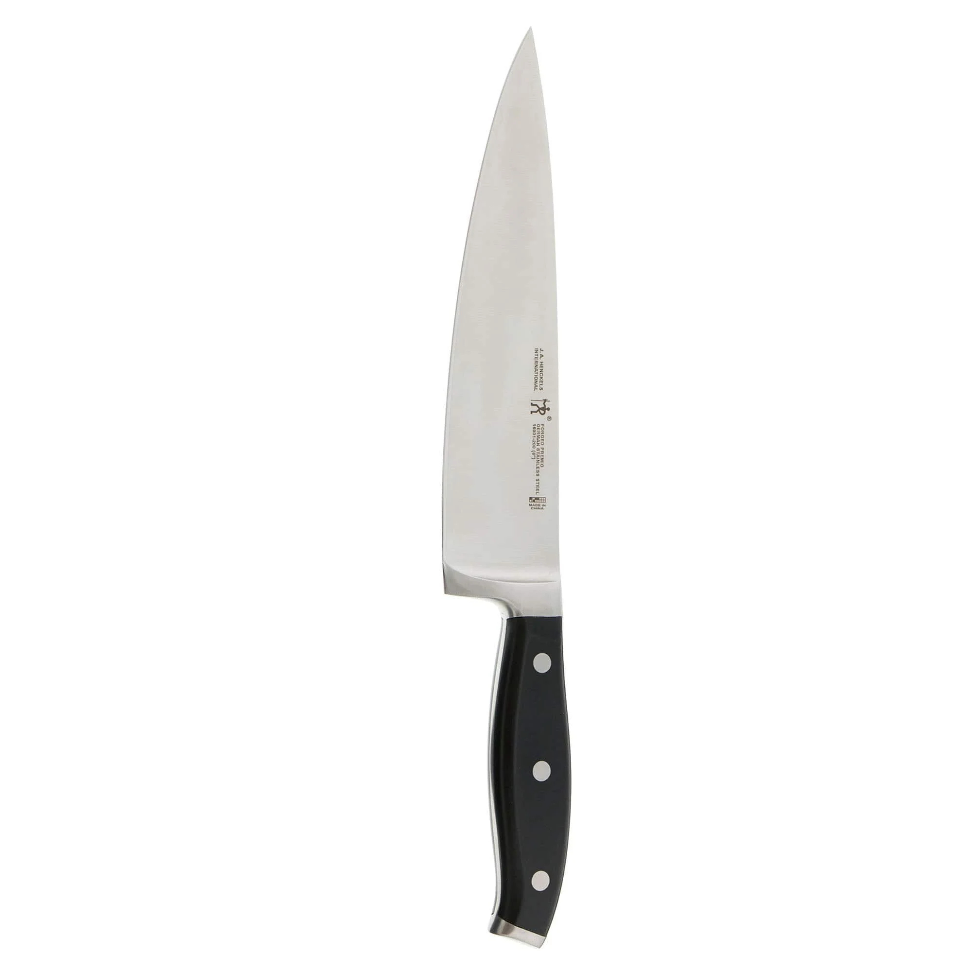 Henckels Forged Premio 14 Piece Knife Set with Block, Chef, Paring, Utility, Steak, Stainless Steel - Image 6