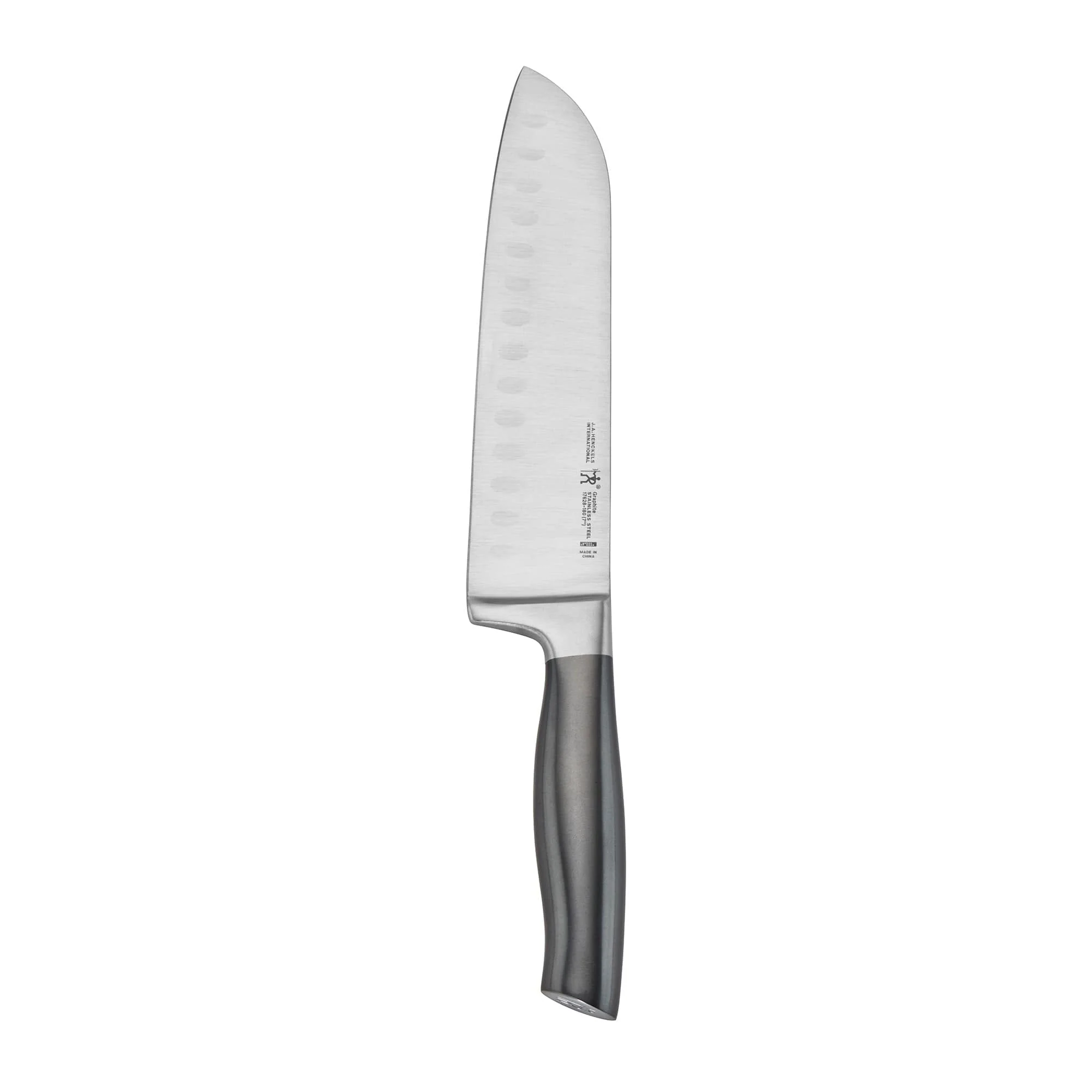 Henckels Graphite 13-pc Knife Set with Block, Knife Sharpener, Chef, Steak, Black, Stainless Steel - Image 7