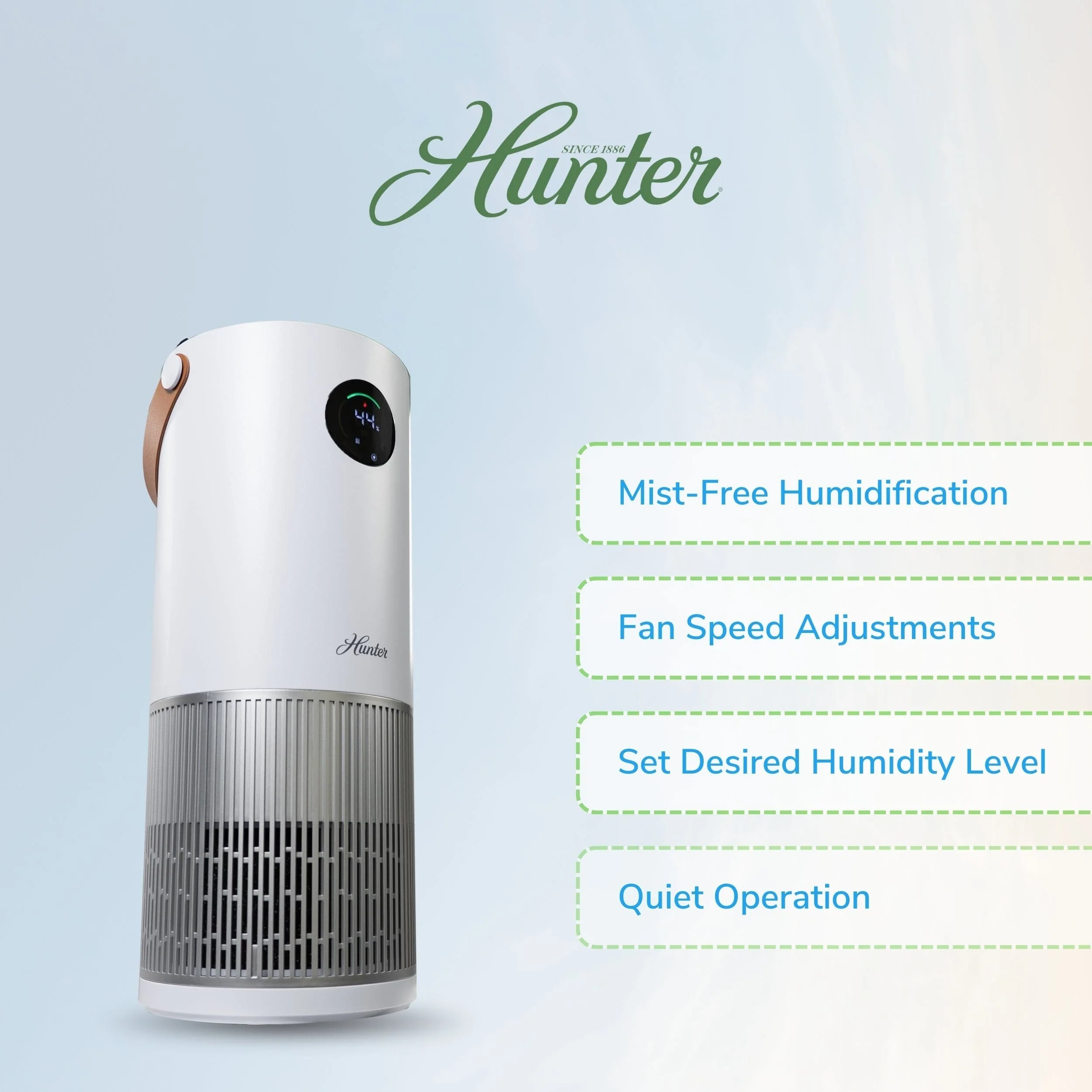 Hunter 2-in-1 True HEPA Mist-Free Air Purifier & Humidifier, HPH625 - Image 24