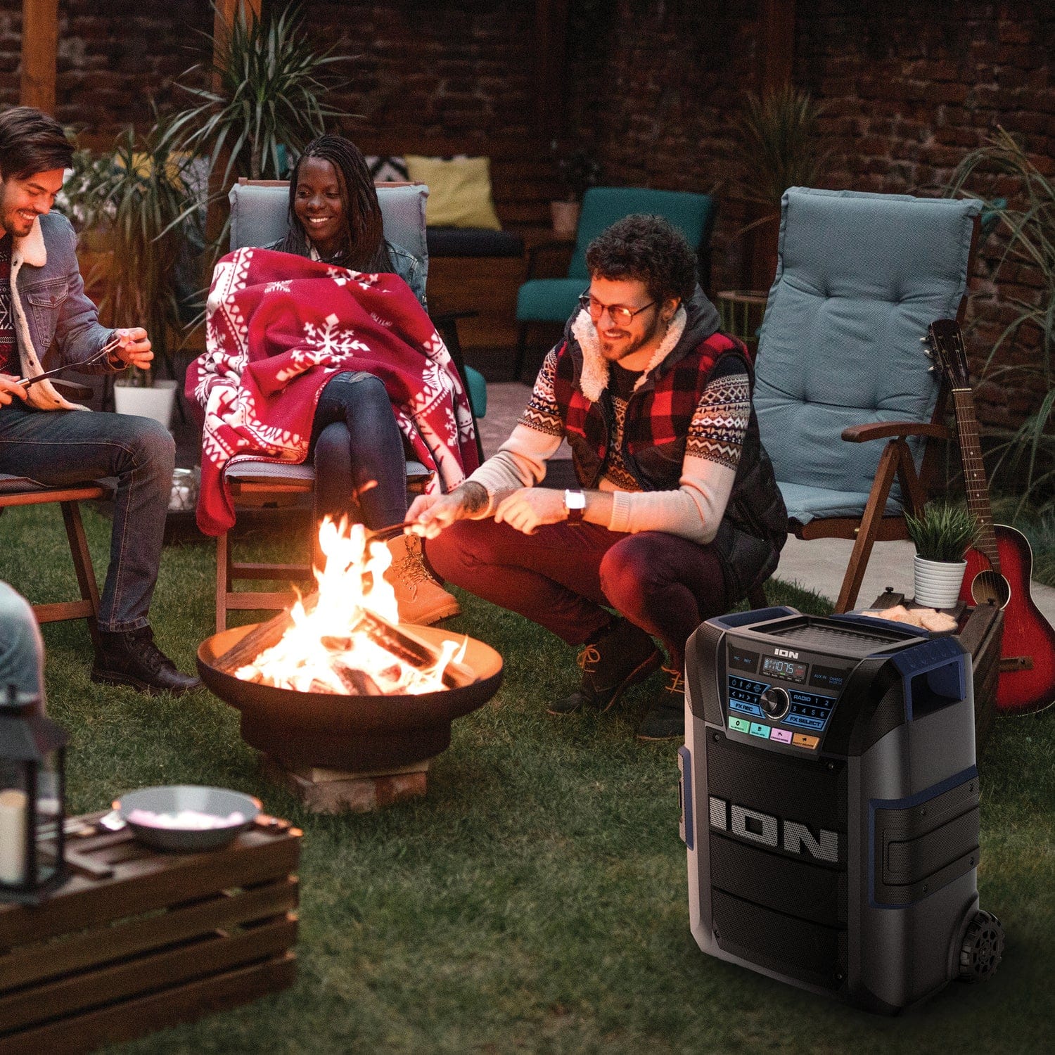 ION Explorer XL Portable Bluetooth All-Weather Speaker with Microphone, Stereo-Link, and Premium 5-Speaker Sound - Image 4