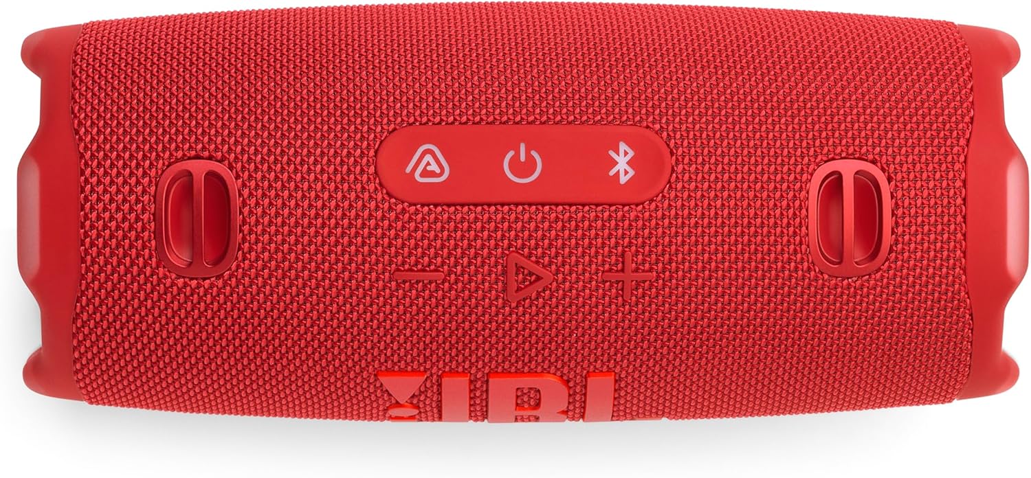 JBL Charge 6 Portable Waterproof Speaker with Built-in Powerbank, Red - Certified Refurbished - Image 8