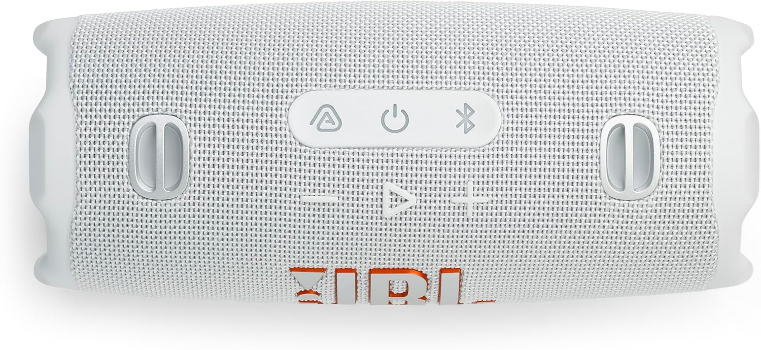 JBL Charge 6 Portable Waterproof Speaker with Built-in Powerbank, White - Certified Refurbished - Image 8
