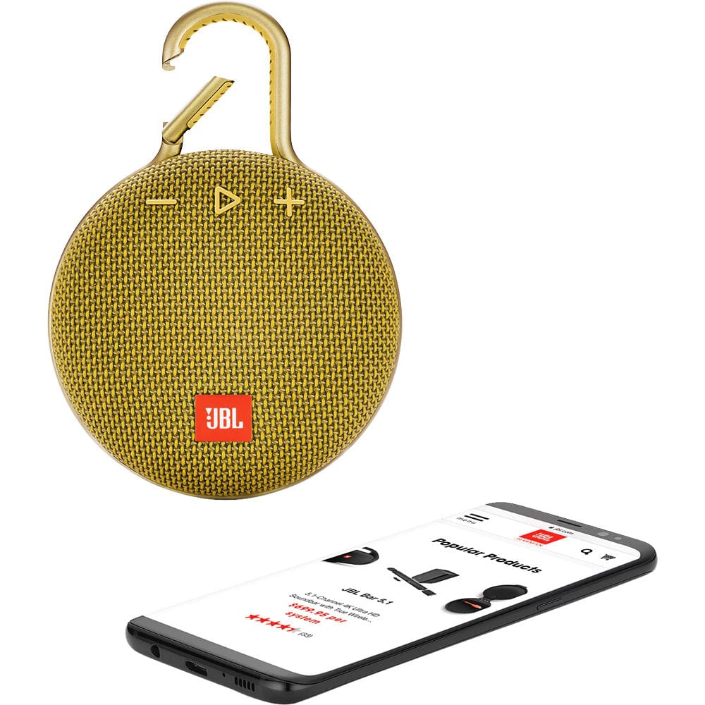 JBL Clip 3 Portable Bluetooth Wireless Speaker - Certified Refurbished - Image 66