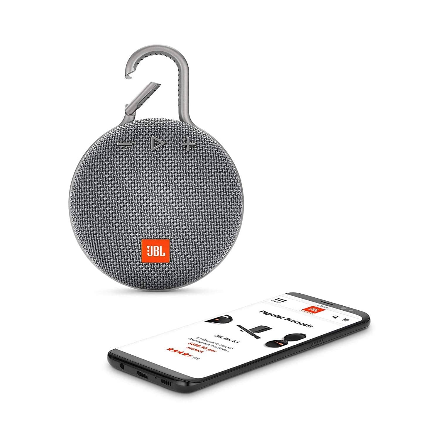JBL Clip 3 Portable Bluetooth Wireless Speaker - Certified Refurbished - Image 67