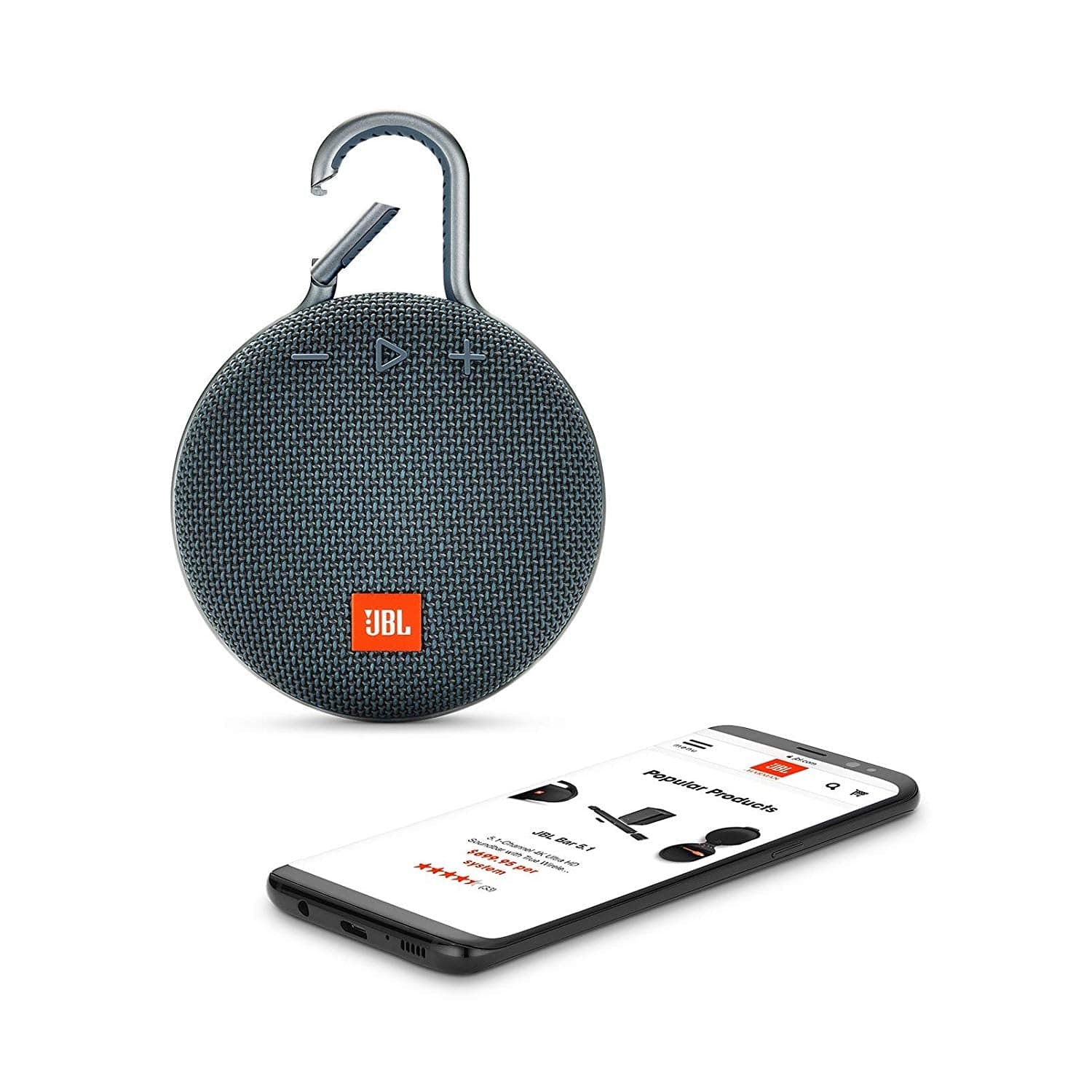 JBL Clip 3 Portable Bluetooth Wireless Speaker - Certified Refurbished - Image 68