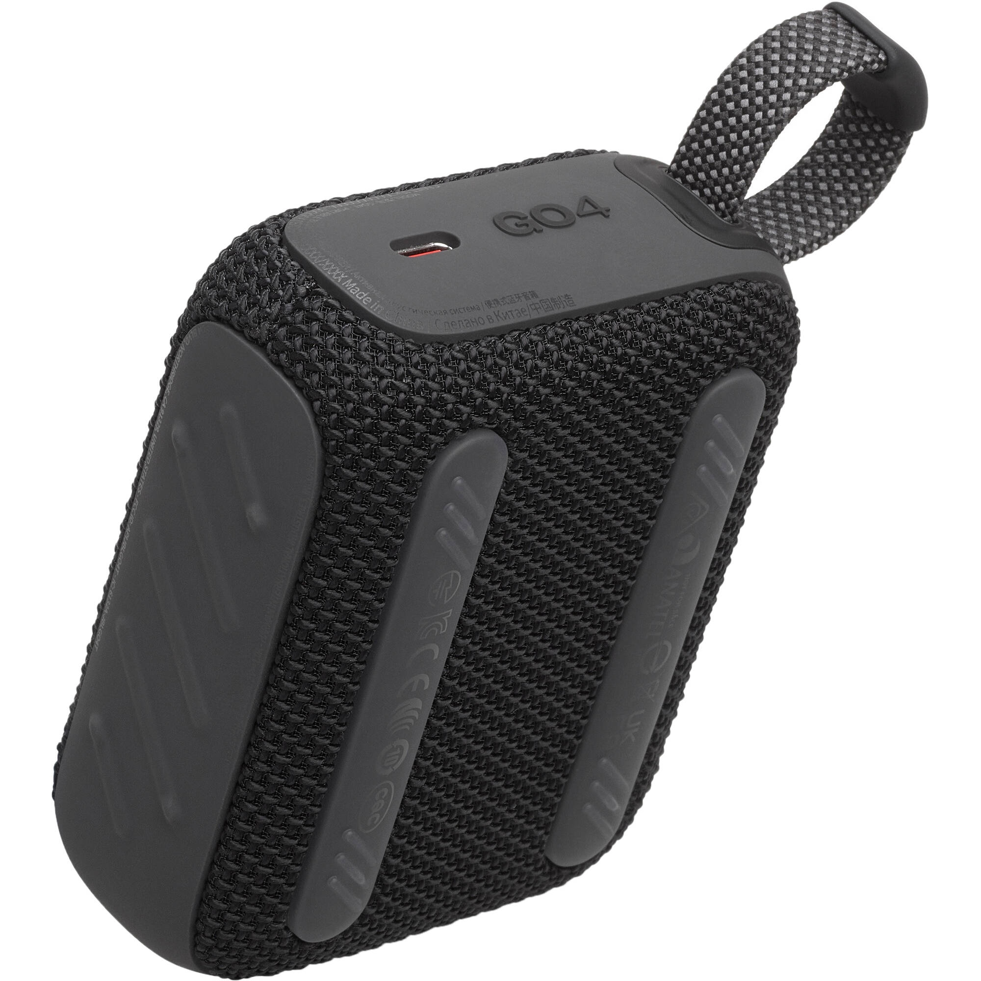 JBL Go 4 Portable Waterproof Bluetooth Speaker, Black - Certified Refurbished - Image 10