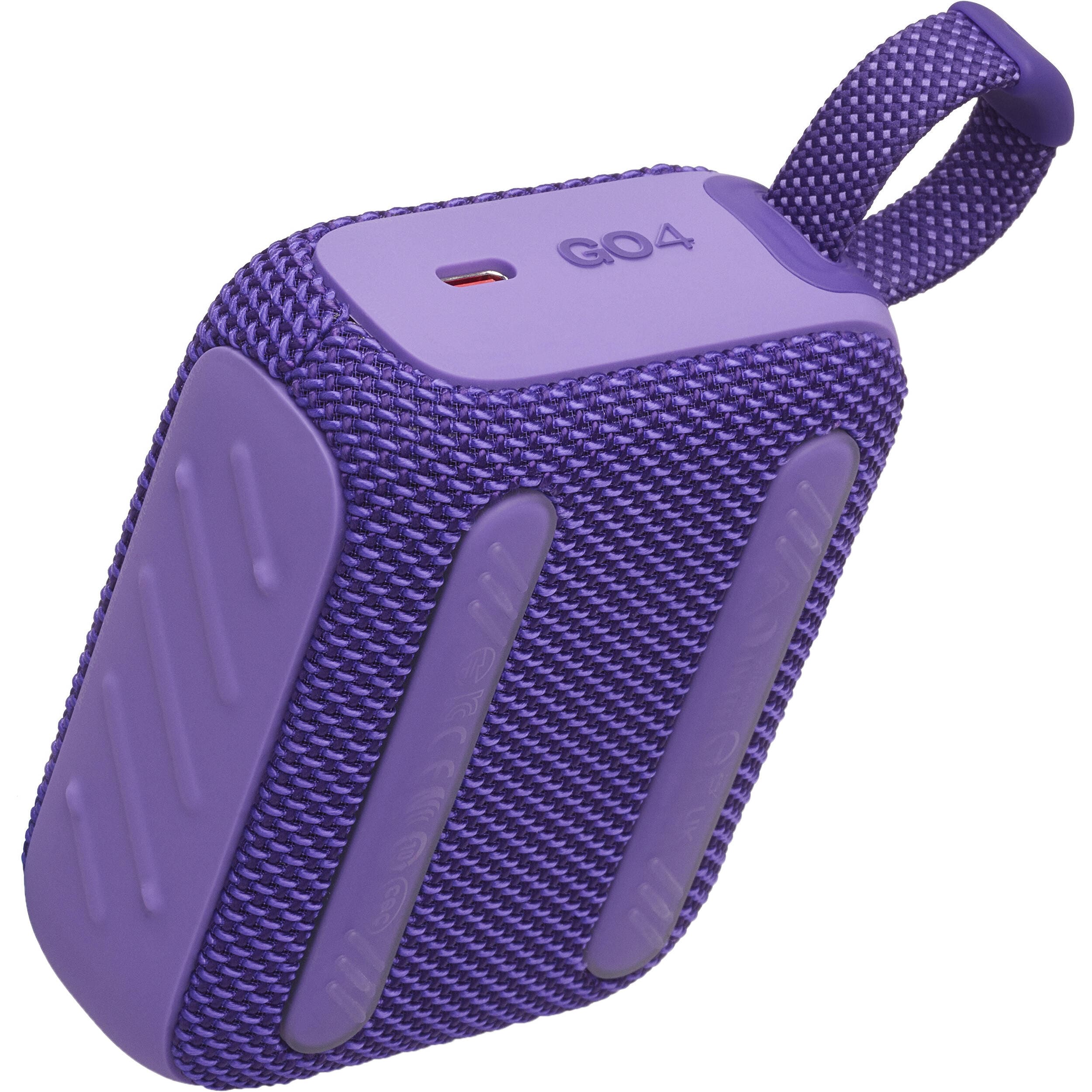 JBL Go 4 Portable Waterproof Bluetooth Speaker, Purple - Certified Refurbished - Image 11