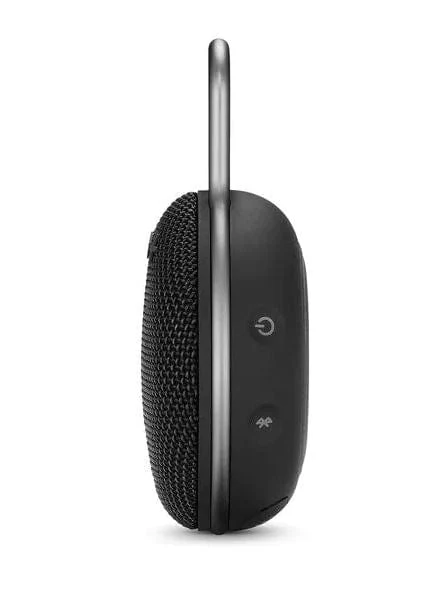 JBL Clip 3 Portable Waterproof Wireless Bluetooth Speaker, Black - Certified Refurbished - Image 3