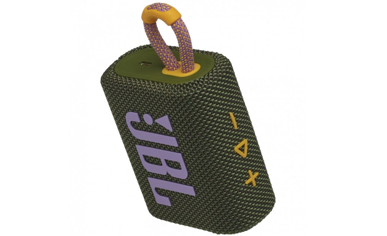 JBL Go 3 Portable Waterproof Bluetooth Speaker Green - Certified Refurbished - Image 7
