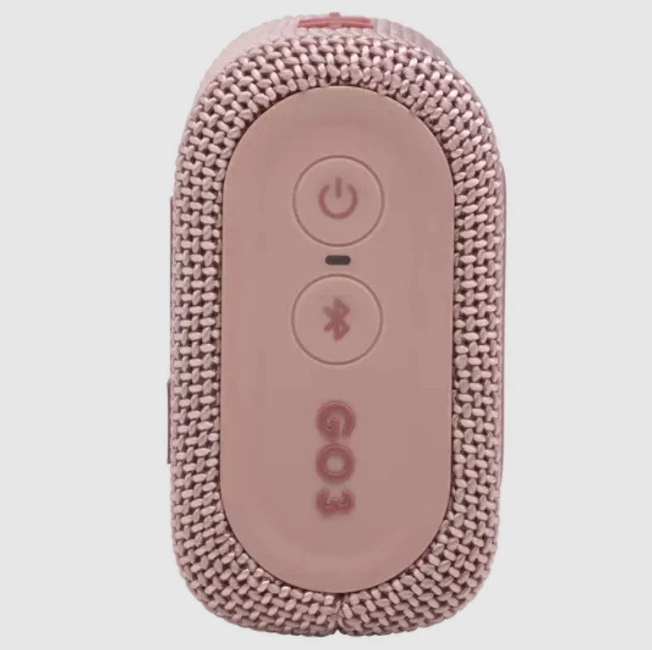 JBL Go 3 Portable Waterproof Bluetooth Speaker, Pink - Certified Refurbished - Image 4
